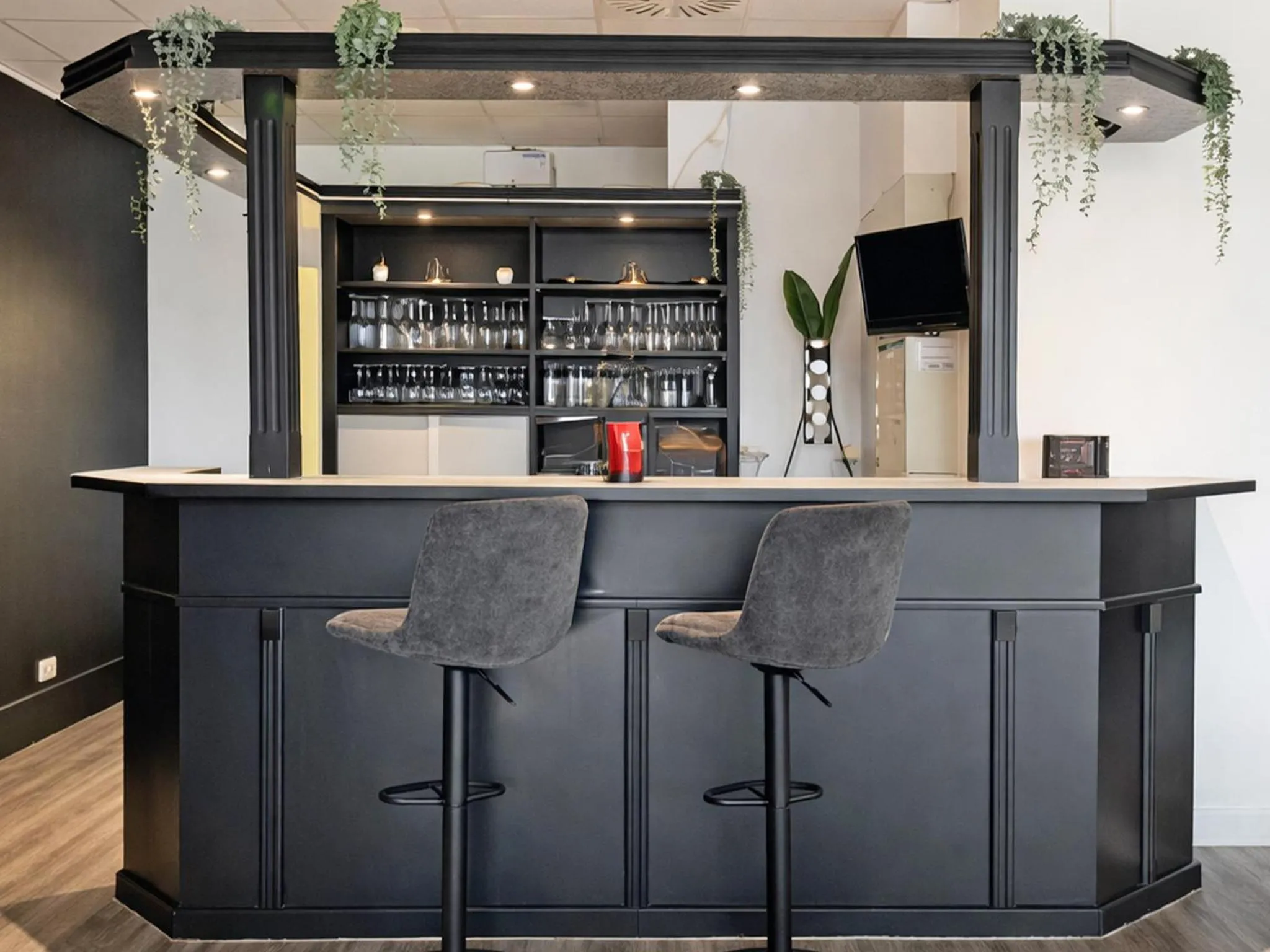 Lounge or bar in DORMERO Hotel Bretten