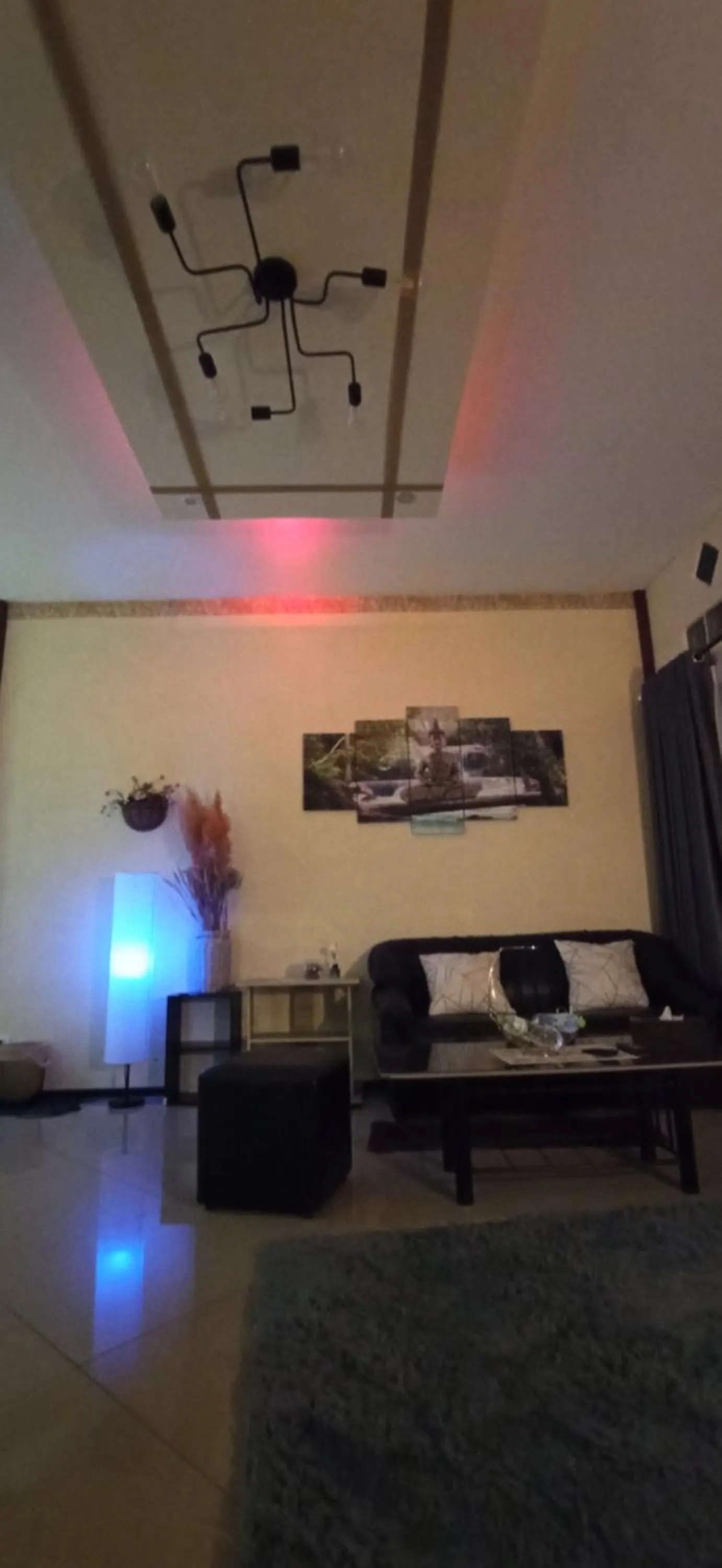 Seating area in Touch the Wind