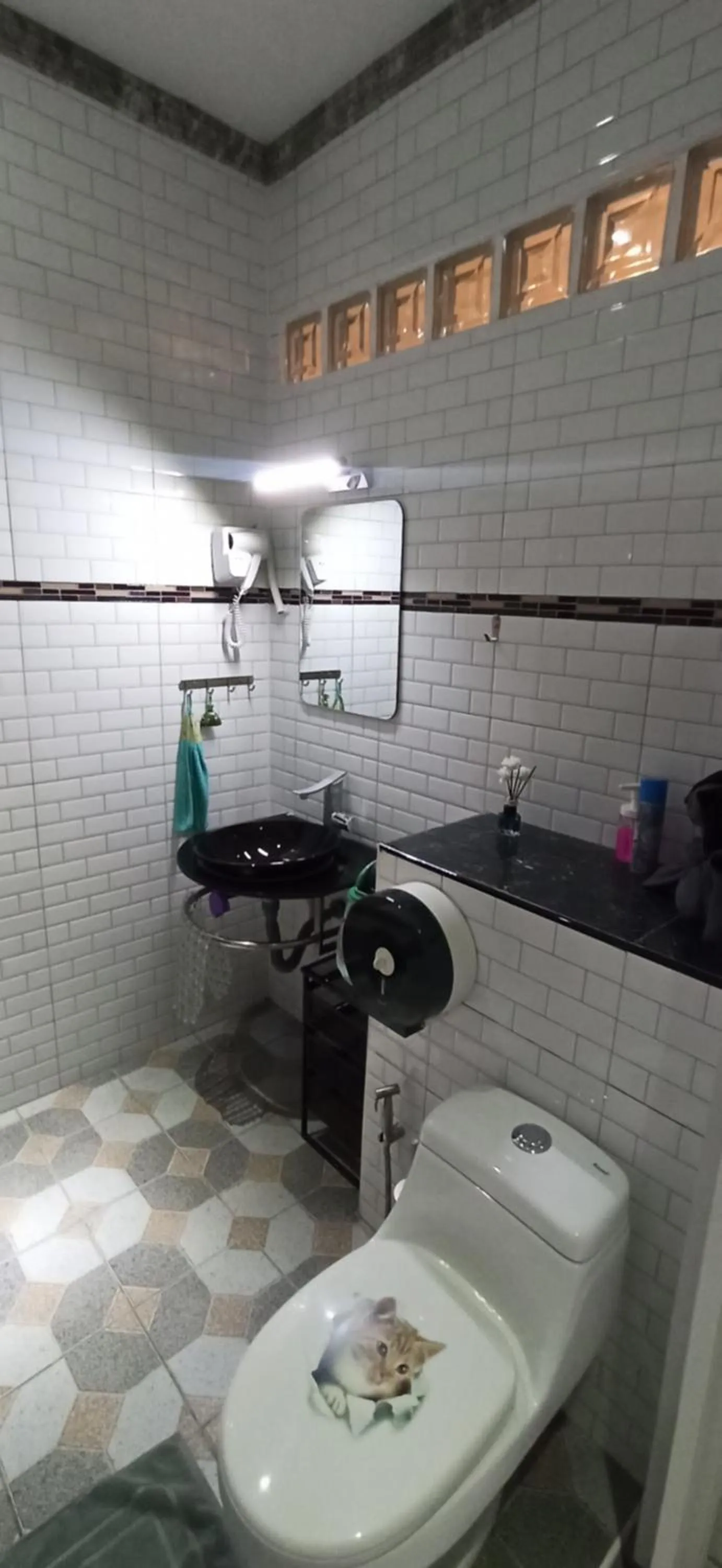 Toilet in Touch the Wind