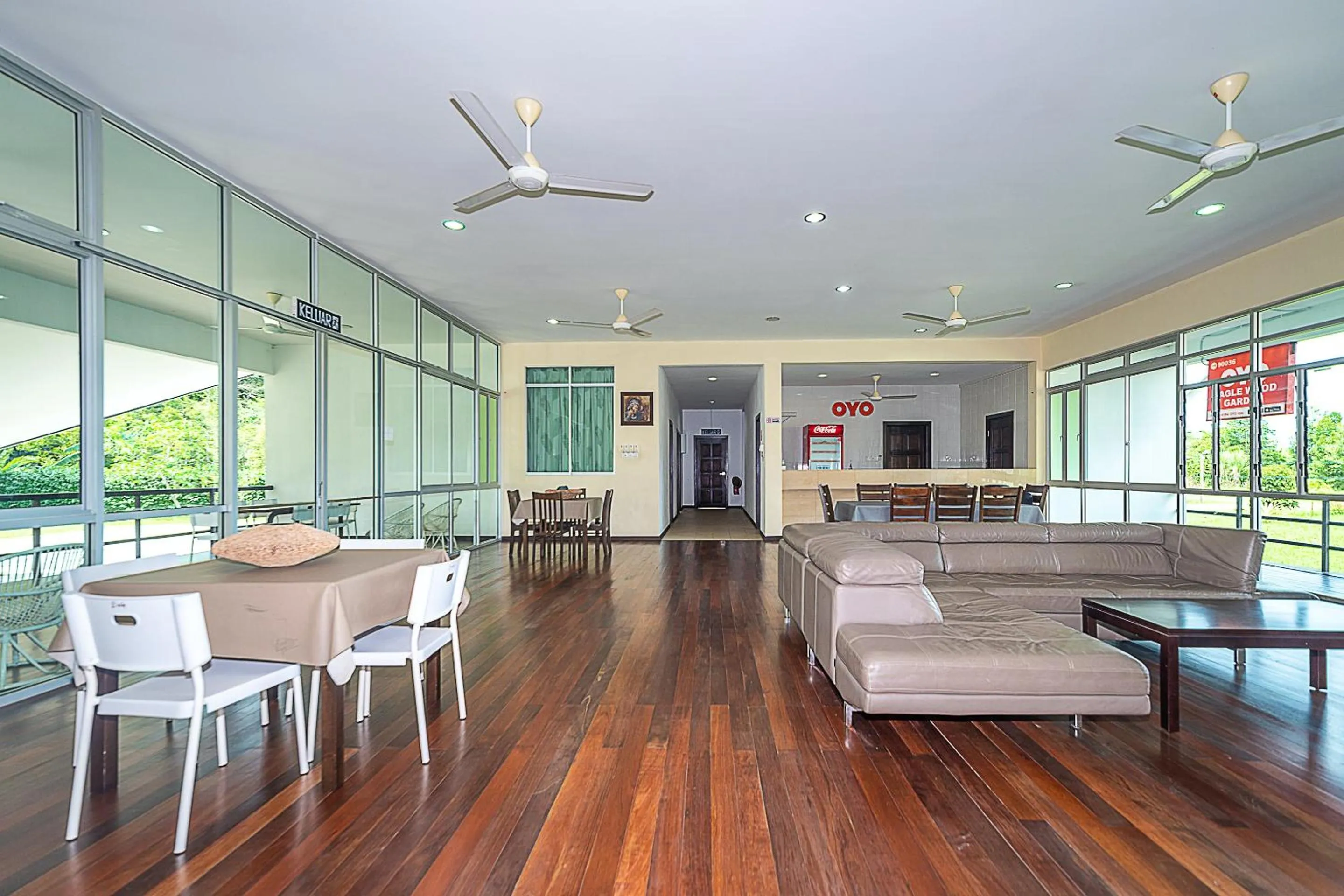 Lobby or reception in Hotel O Eagle Wood Garden