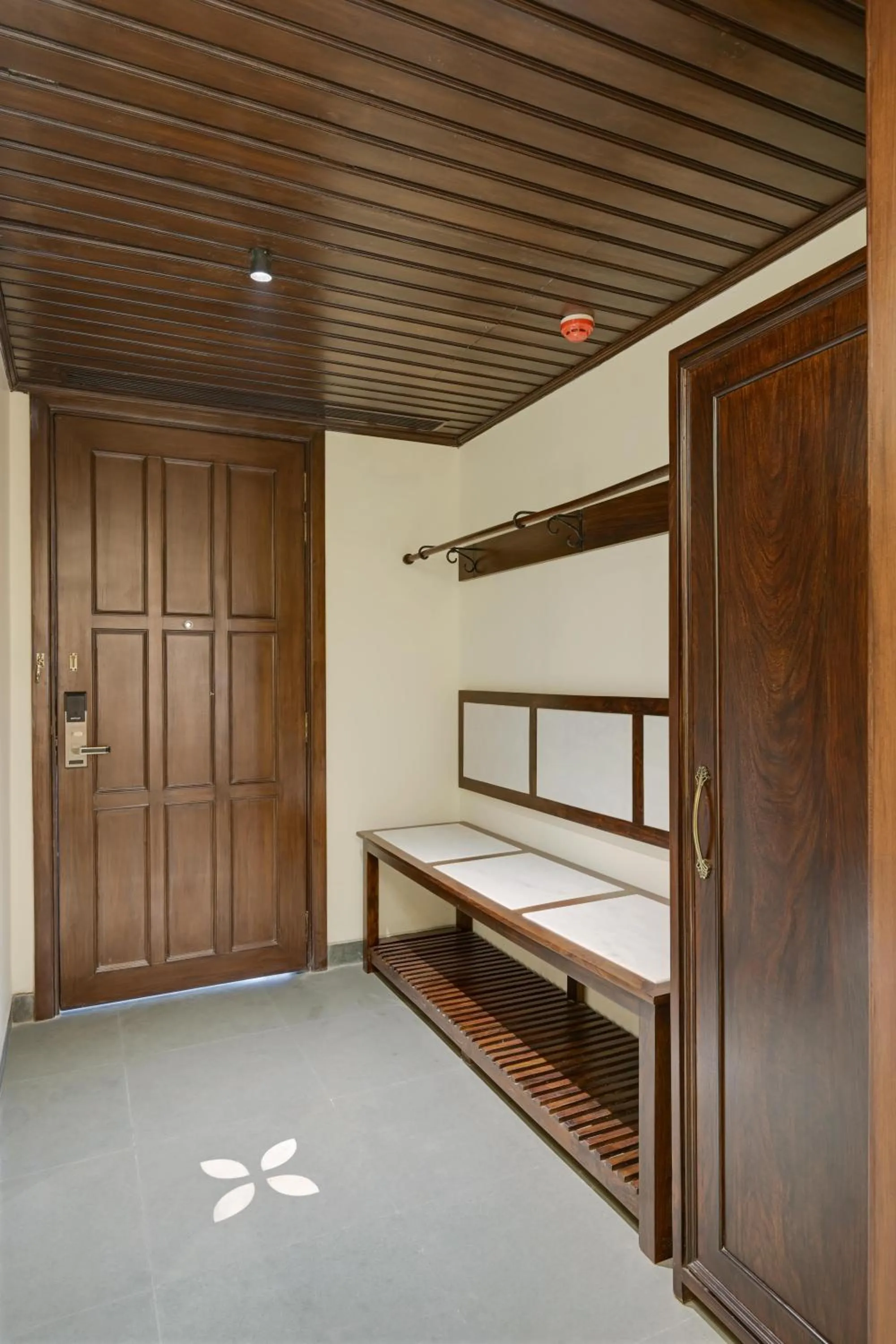 Bathroom, Bed in Brahma Niwas - Best Lake View Hotel in Udaipur