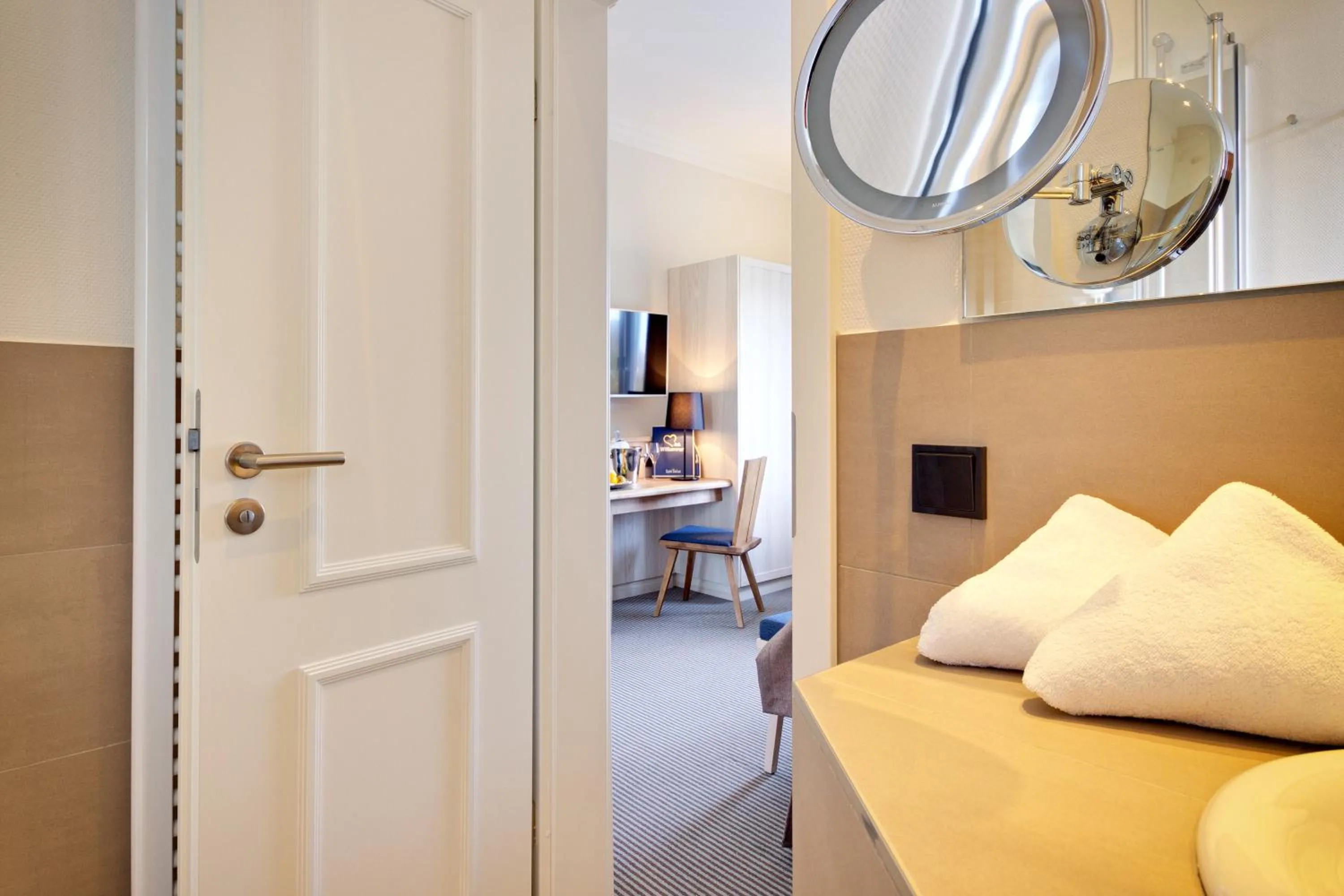 Decorative detail, Bed in Sylter Domizil