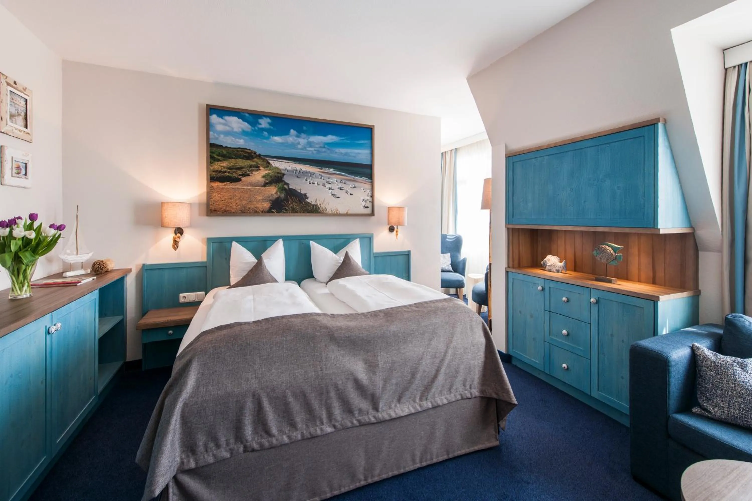 Photo of the whole room, Bed in Sylter Domizil