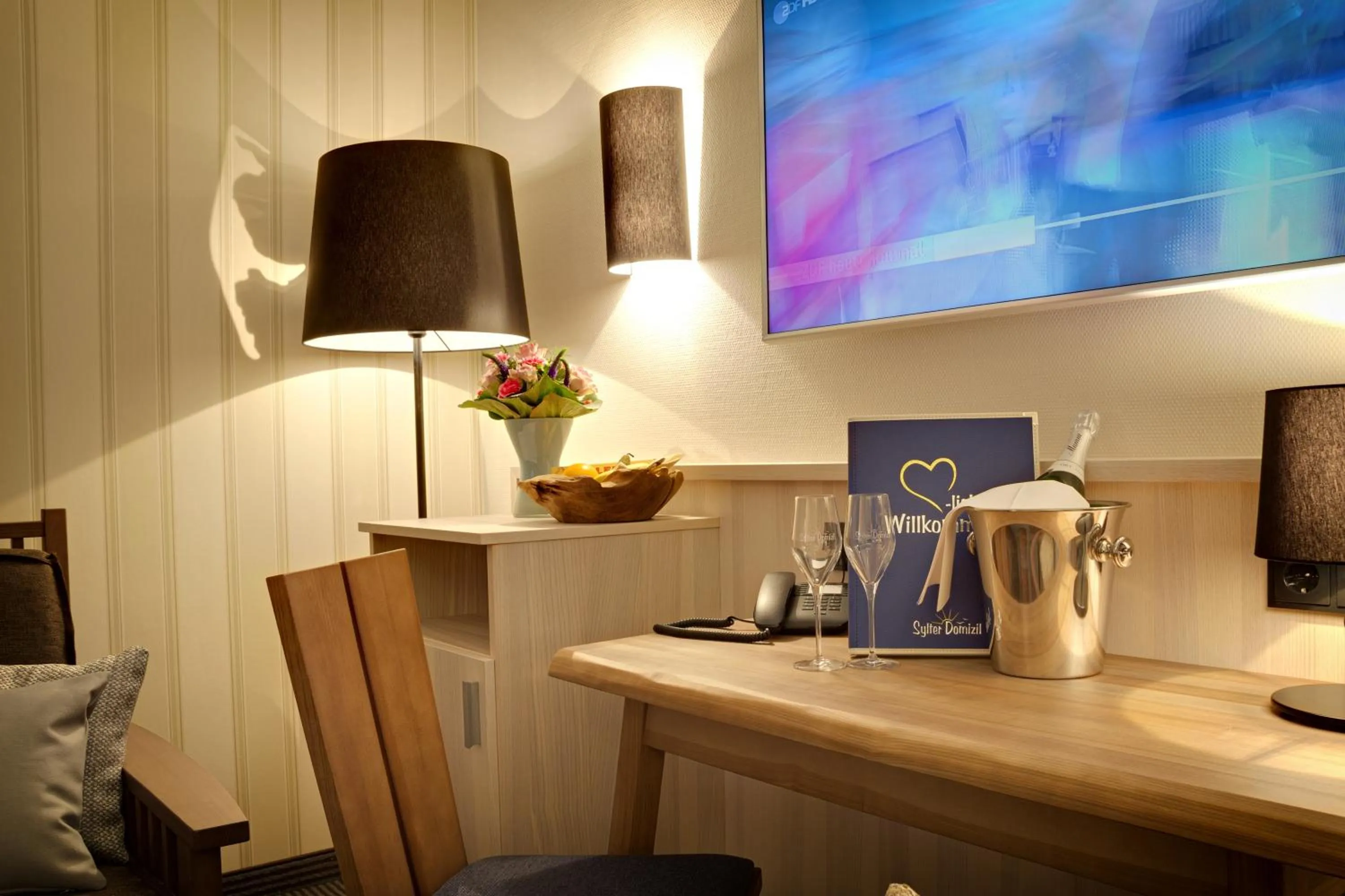 Decorative detail in Sylter Domizil