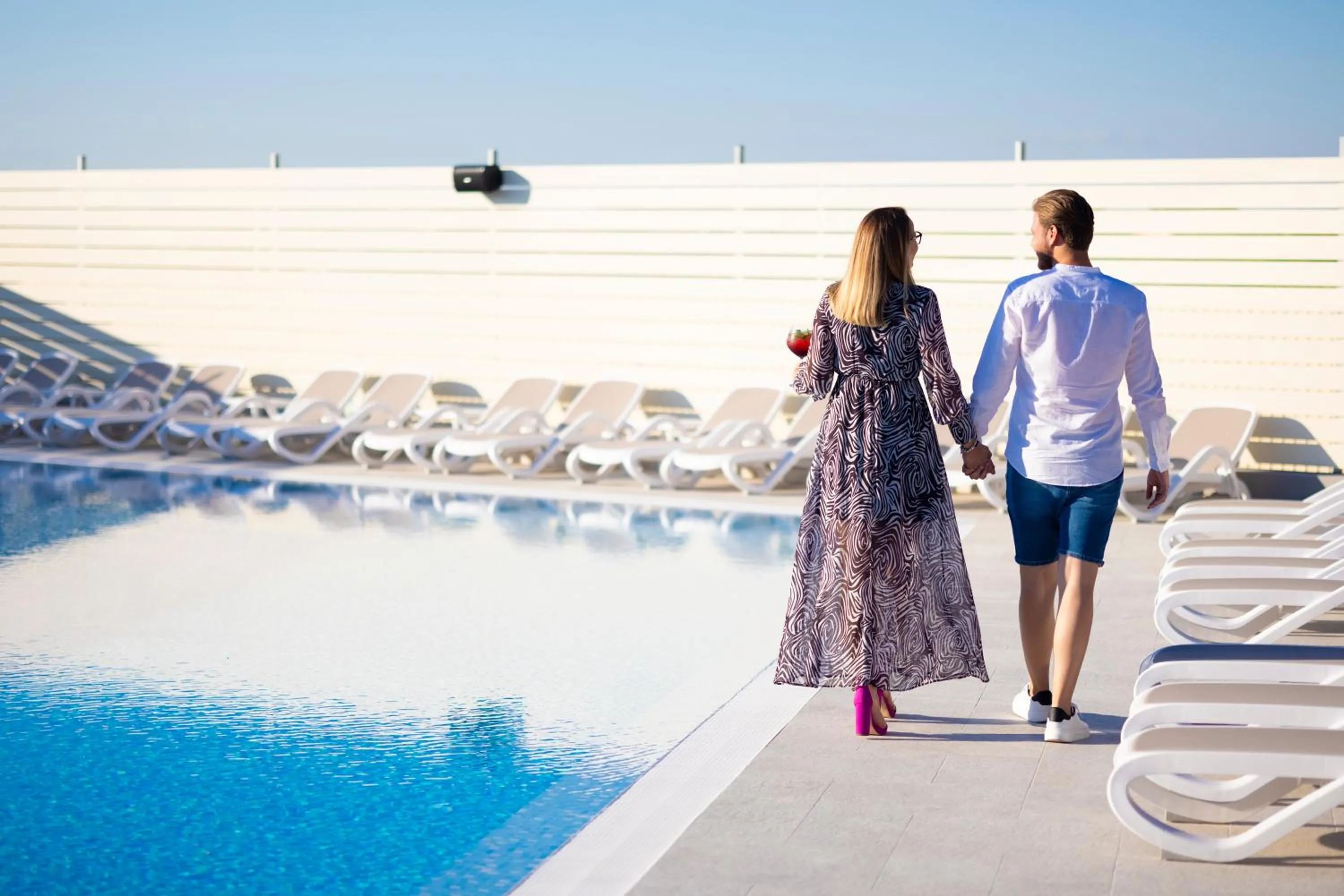 Swimming pool in Hotel Aventus