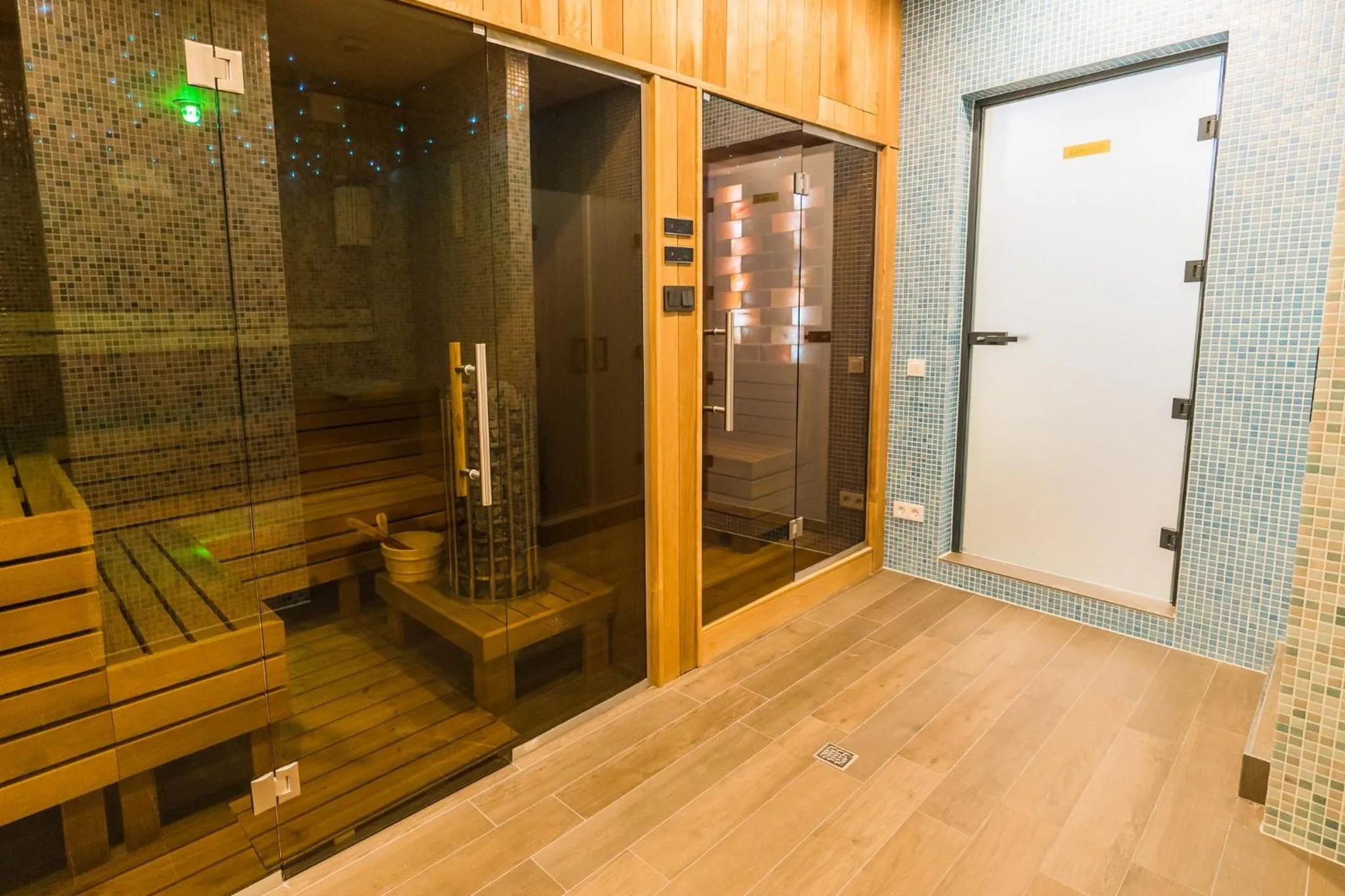 Sauna in Hotel Aventus