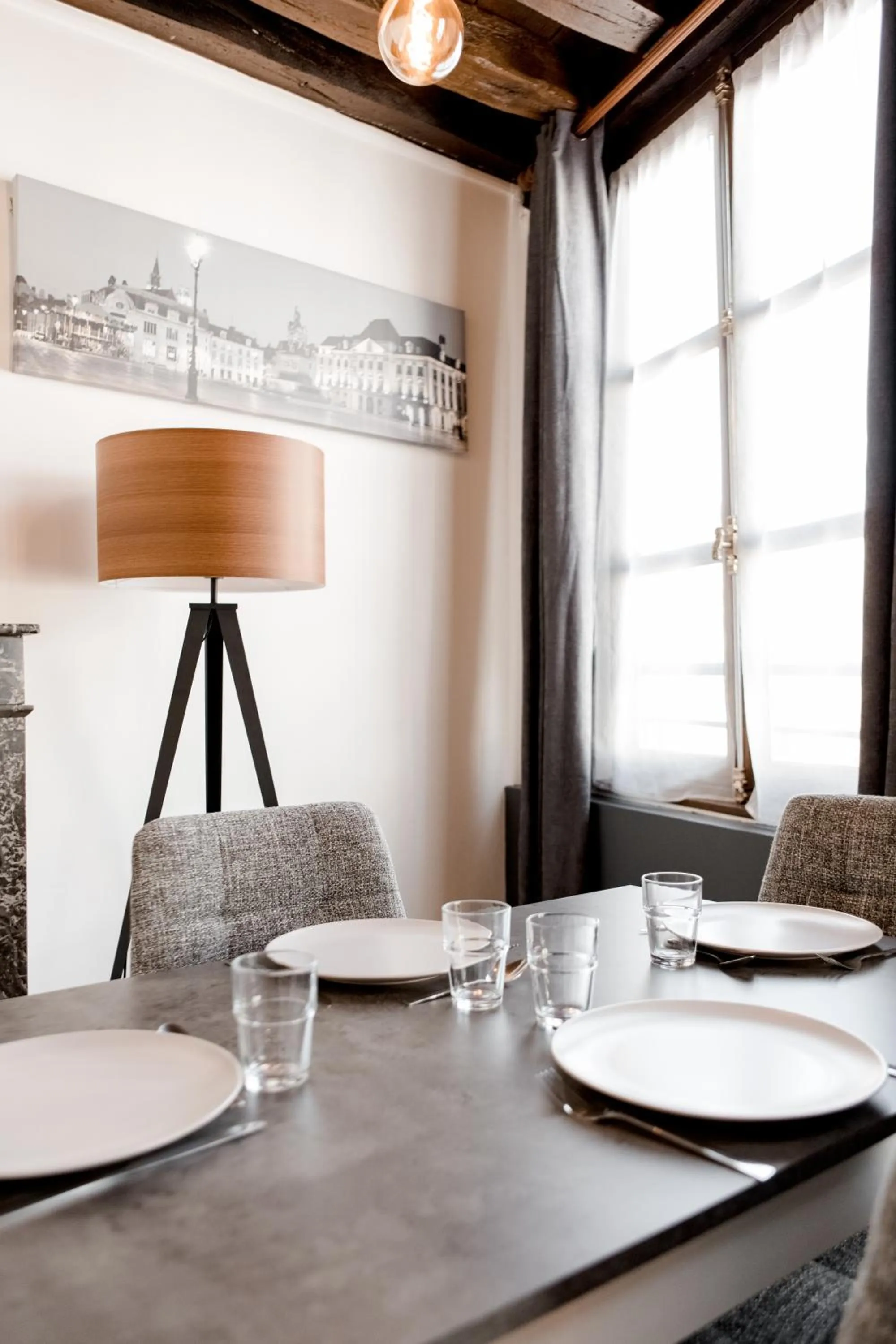 Dining area in Au Bourg Neuf