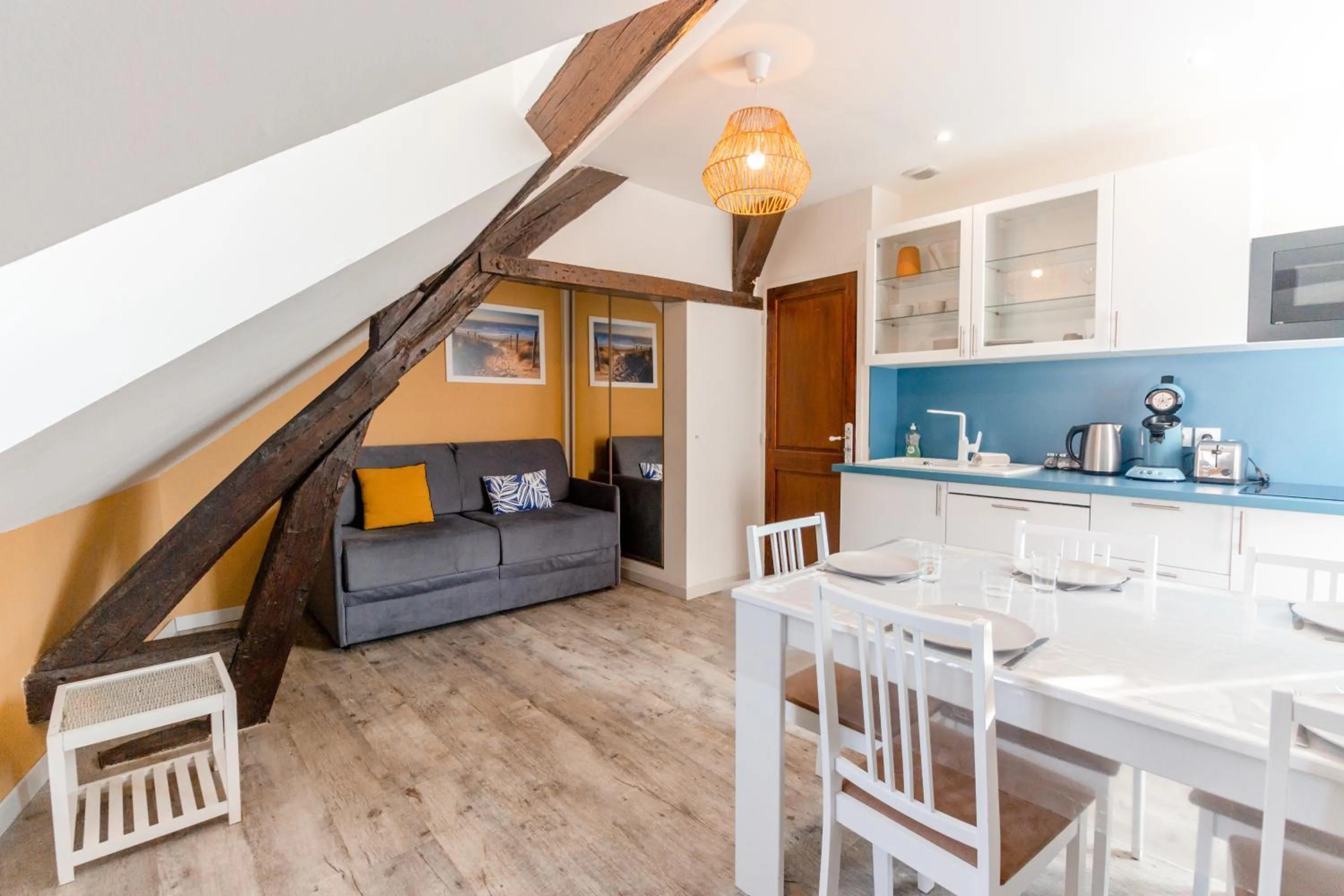 Kitchen or kitchenette in Au Bourg Neuf