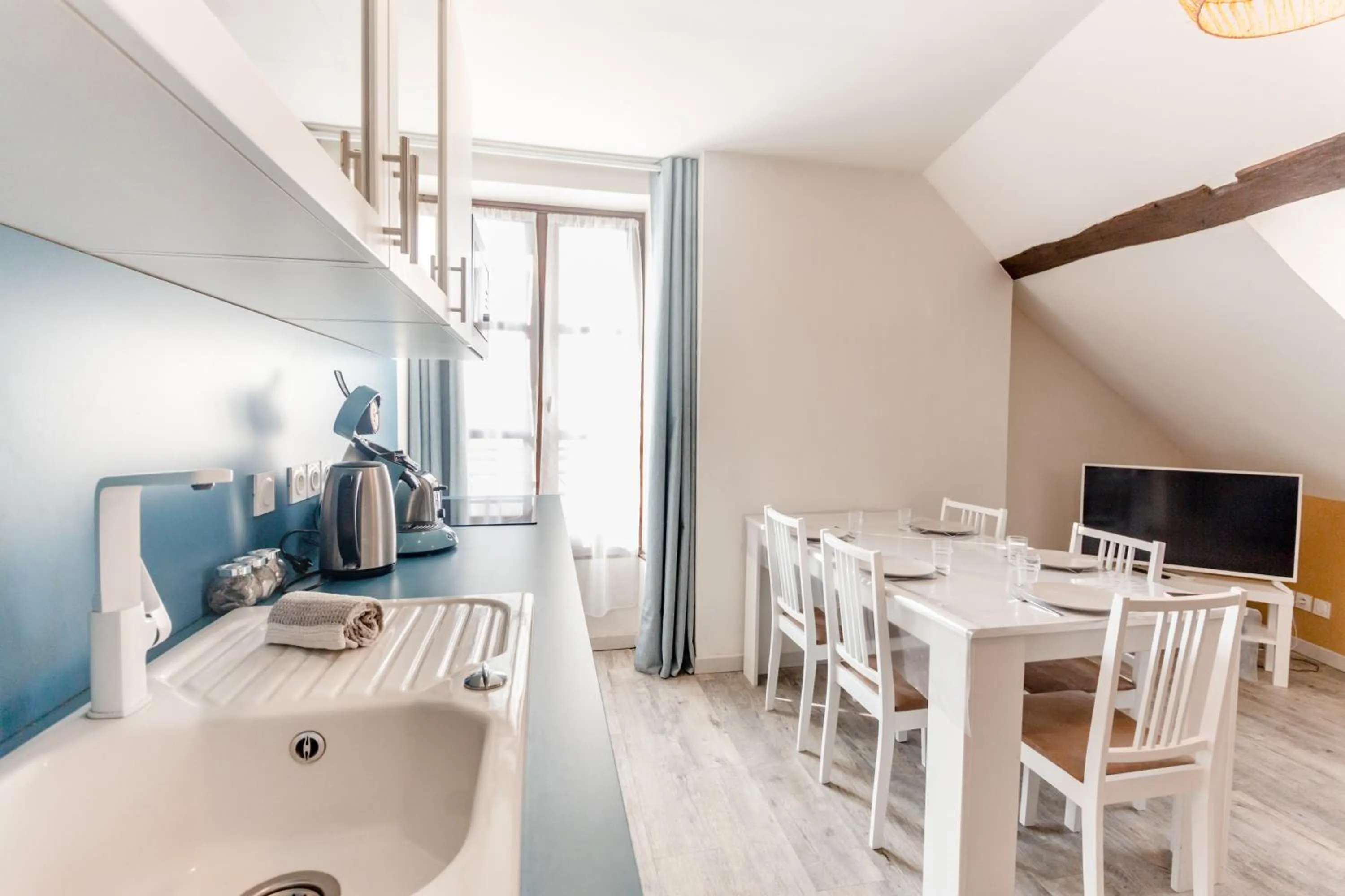 Kitchen or kitchenette in Au Bourg Neuf