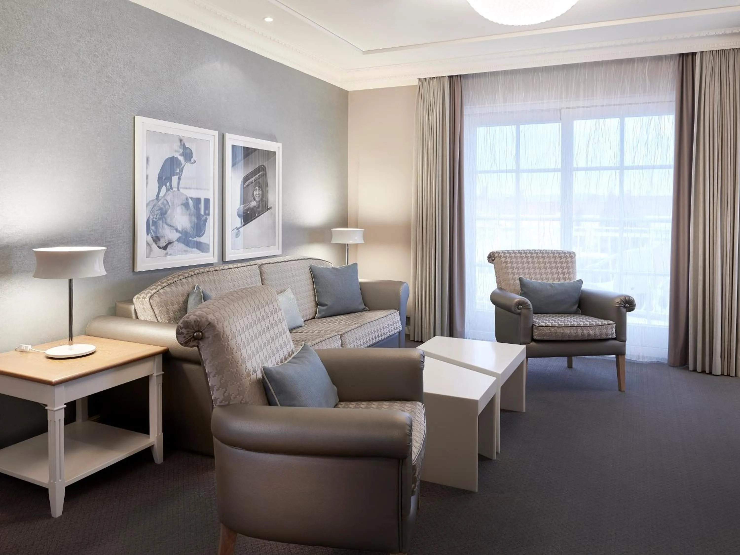 Living room in A-ROSA Kurhaus Binz