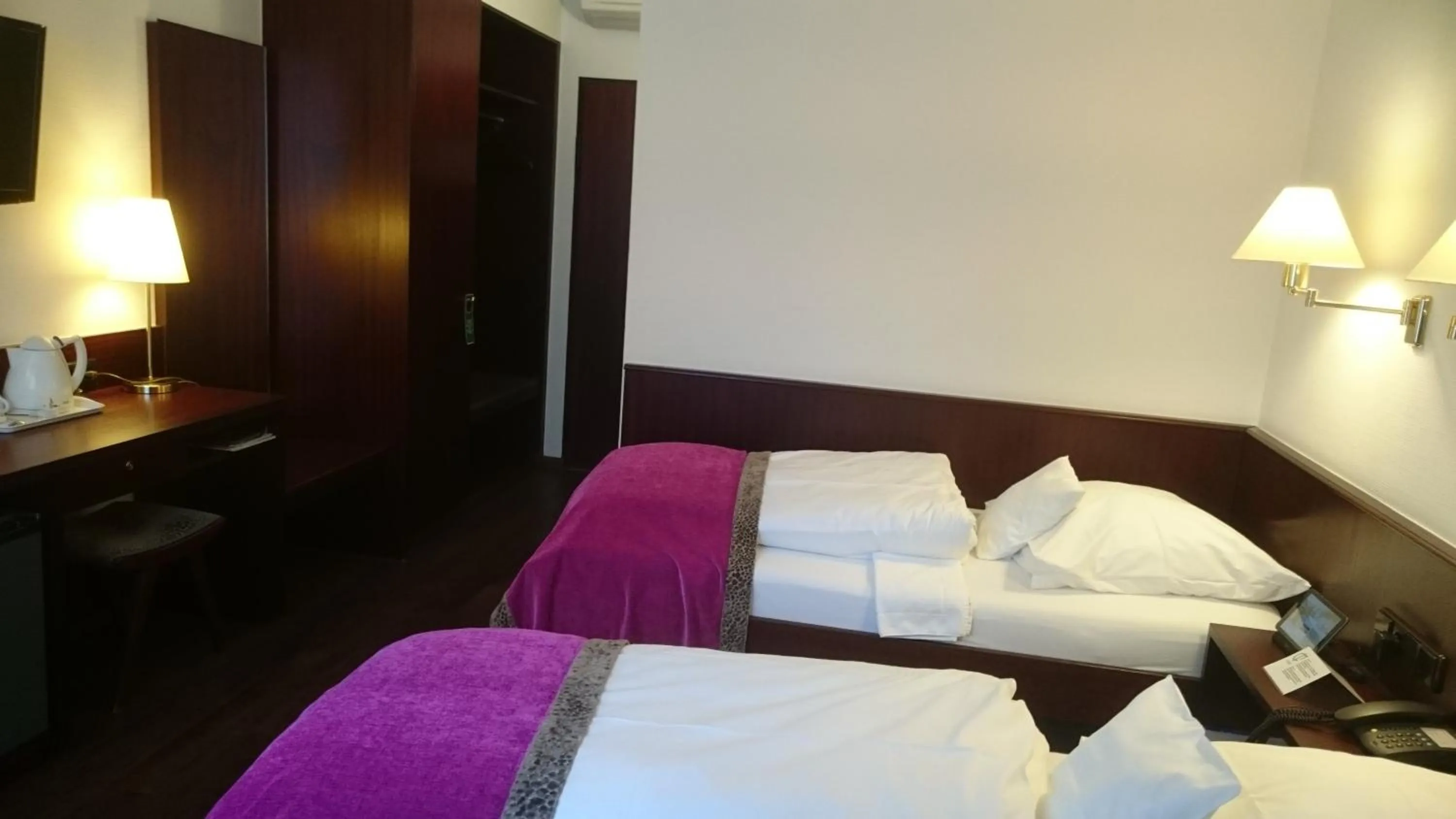 Photo of the whole room, Bed in Central Hotel