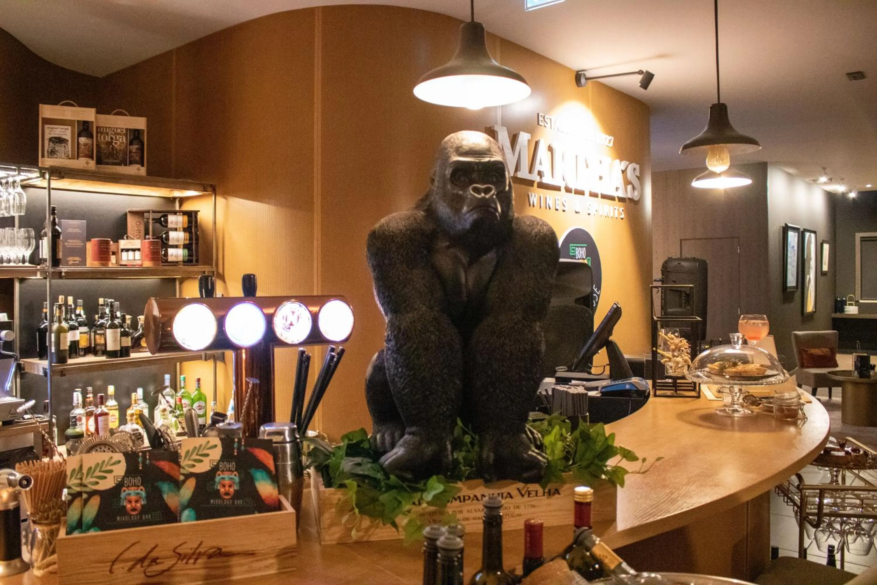 Lounge or bar in MW Douro Wine & Spa