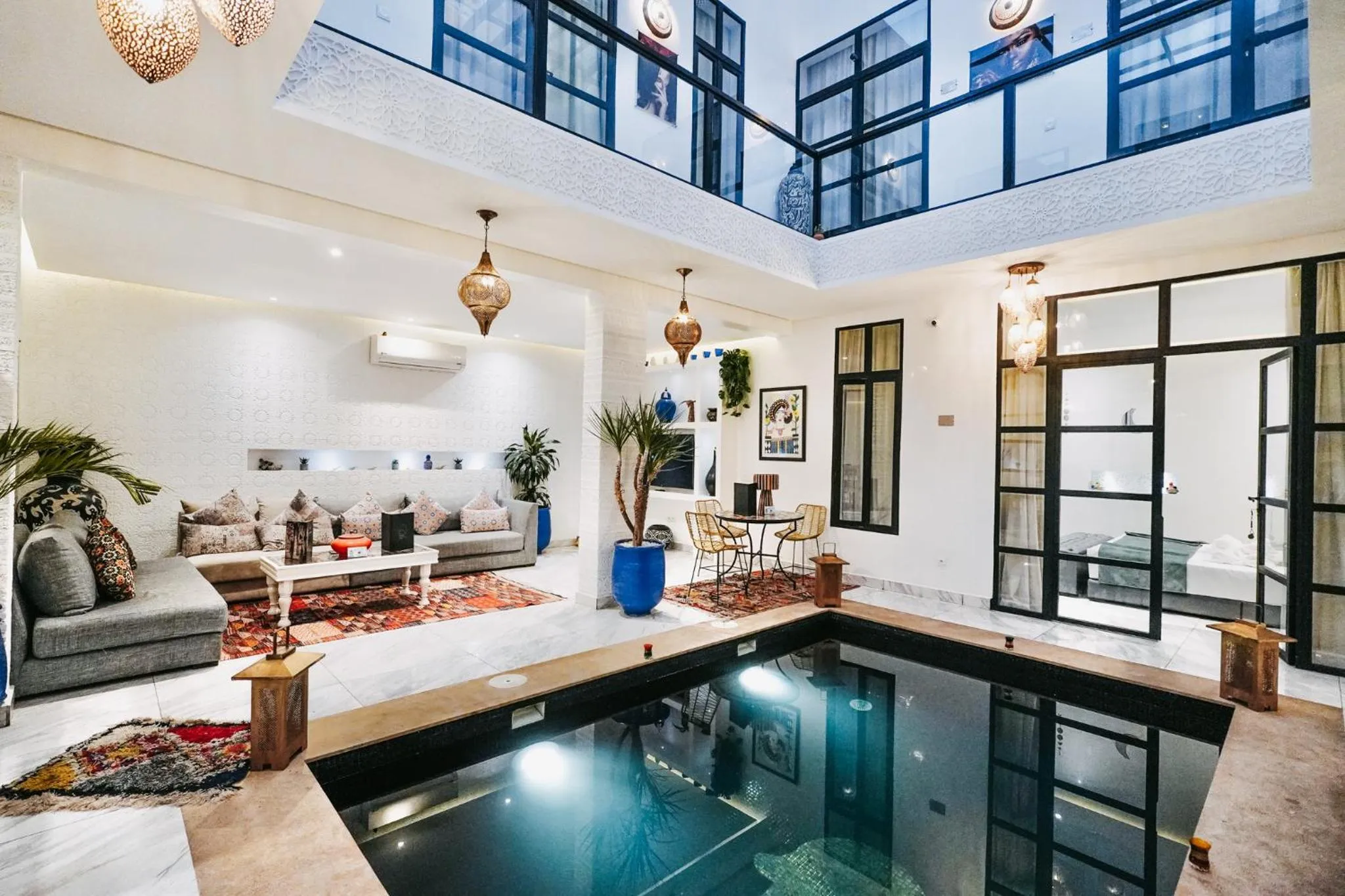 Patio in RIAD NOLITA & SPA Kasbah