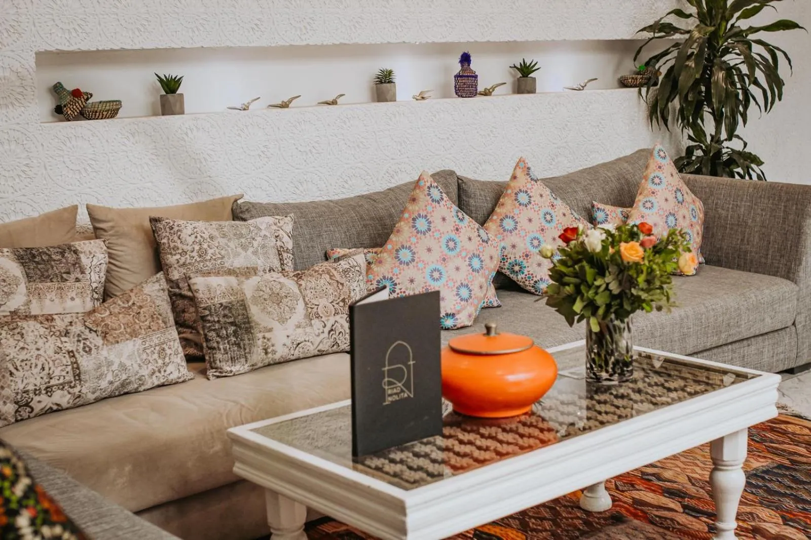 Living room in RIAD NOLITA & SPA Kasbah