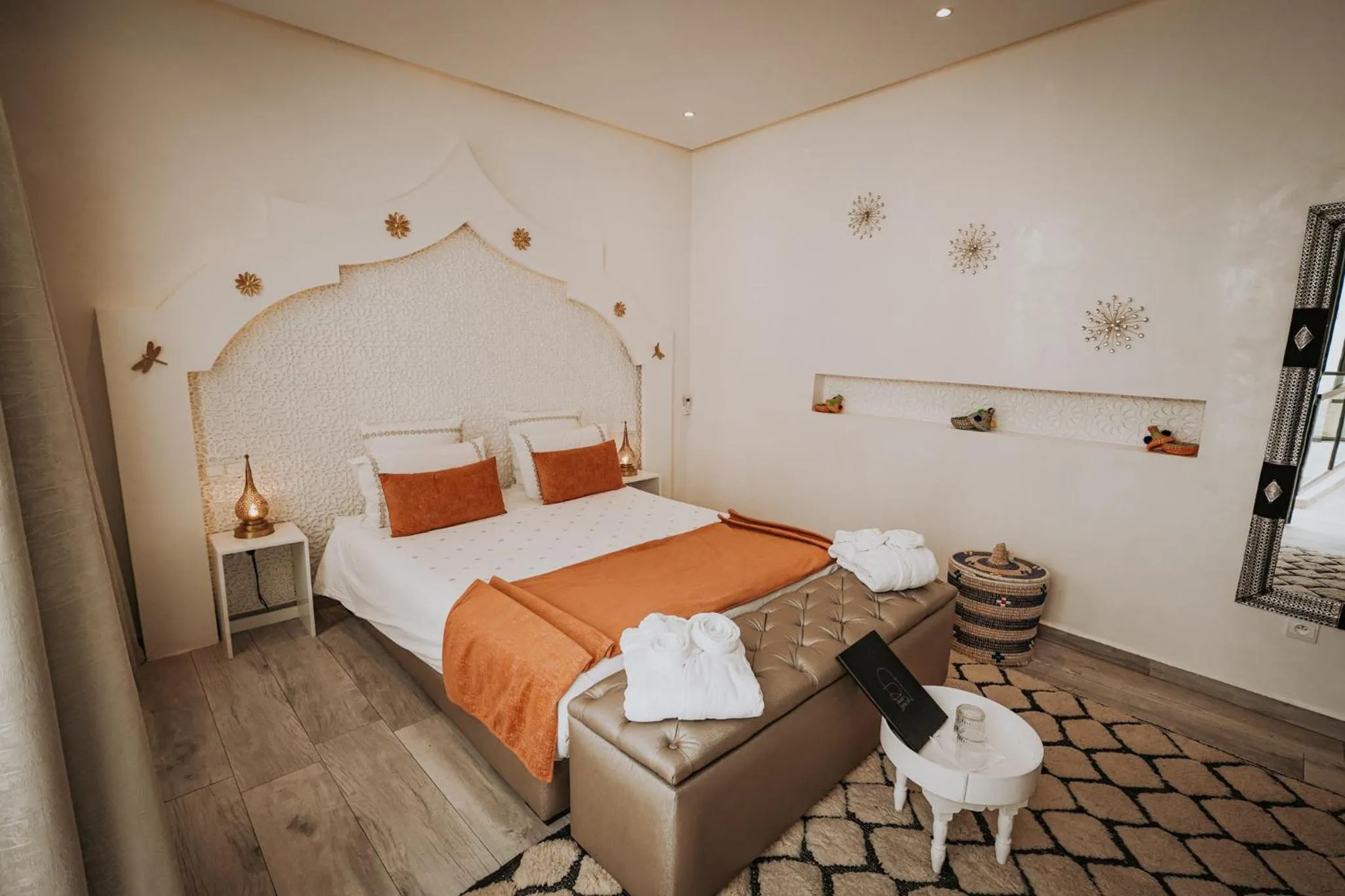 Bedroom, Bed in RIAD NOLITA & SPA Kasbah