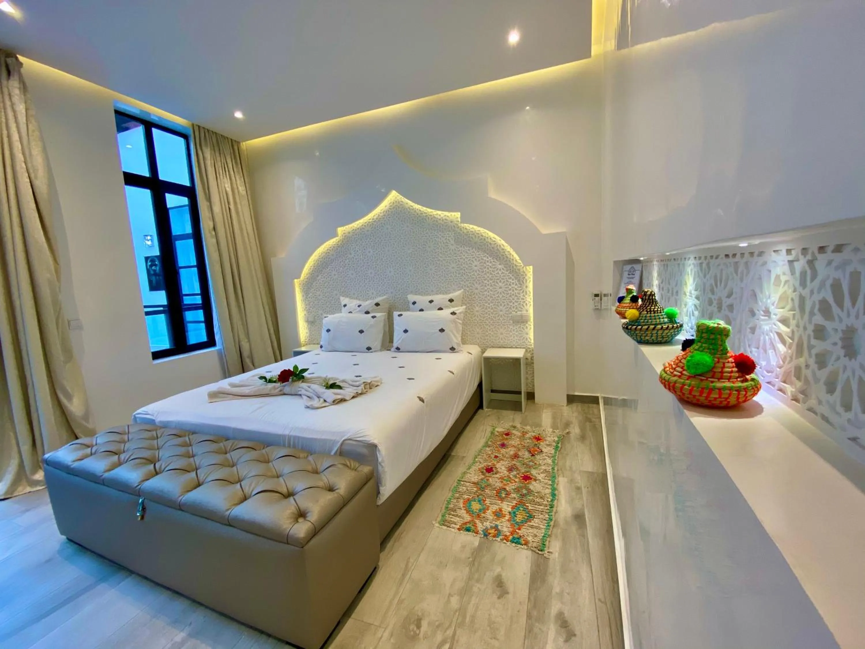 Bedroom, Bed in RIAD NOLITA & SPA Kasbah