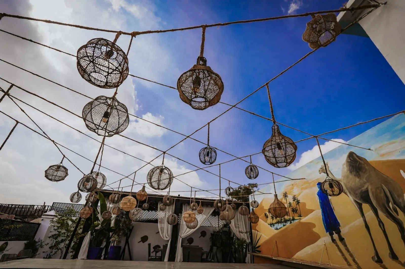 Patio in RIAD NOLITA & SPA Kasbah