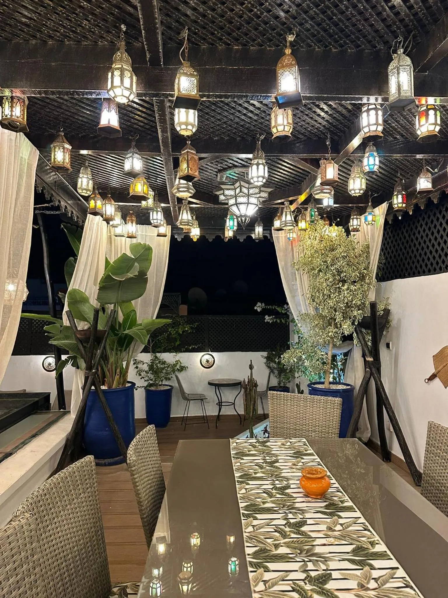 Balcony/Terrace in RIAD NOLITA & SPA Kasbah