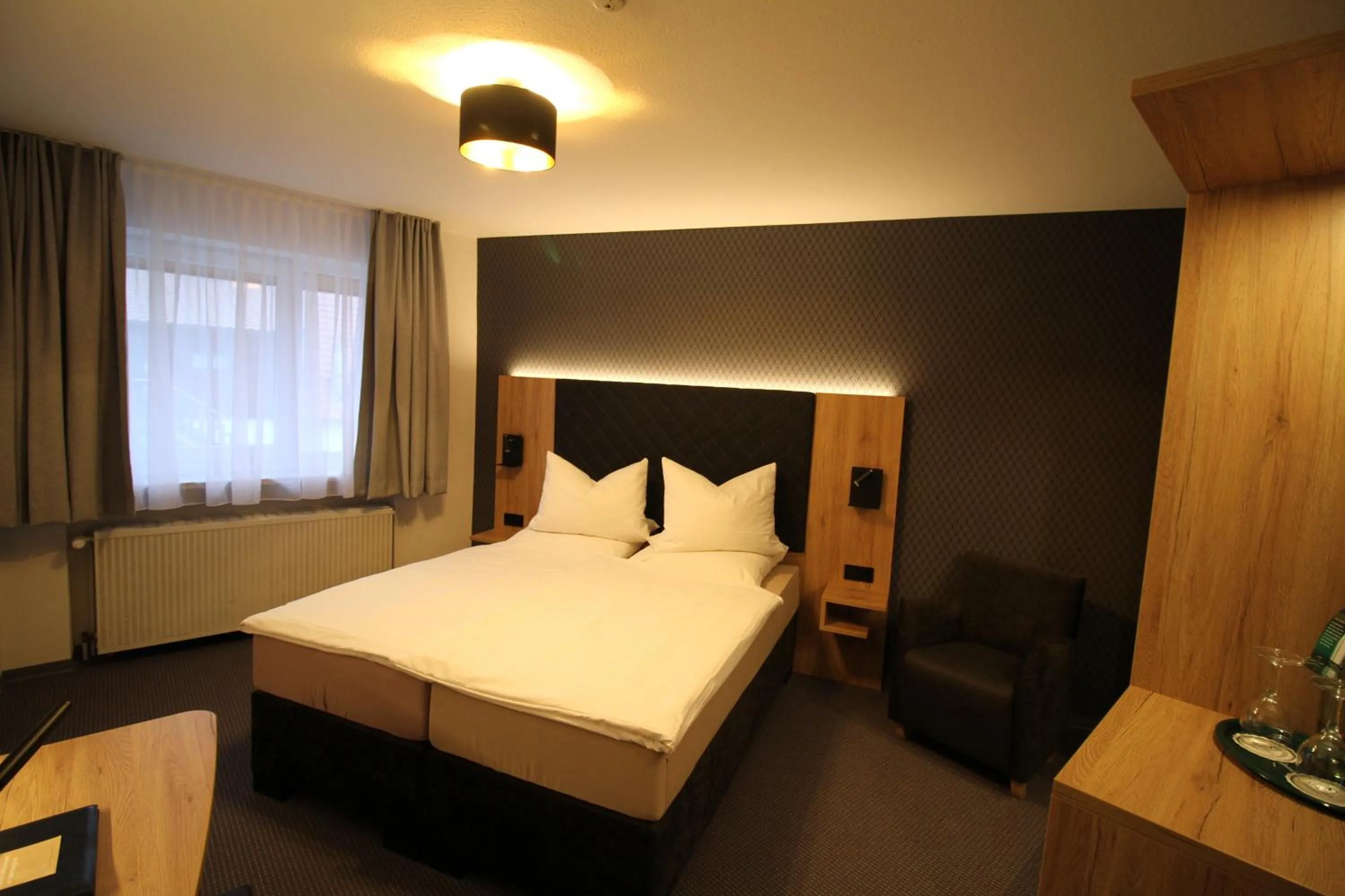 Bed in Gasthaus Bonneberger Hof