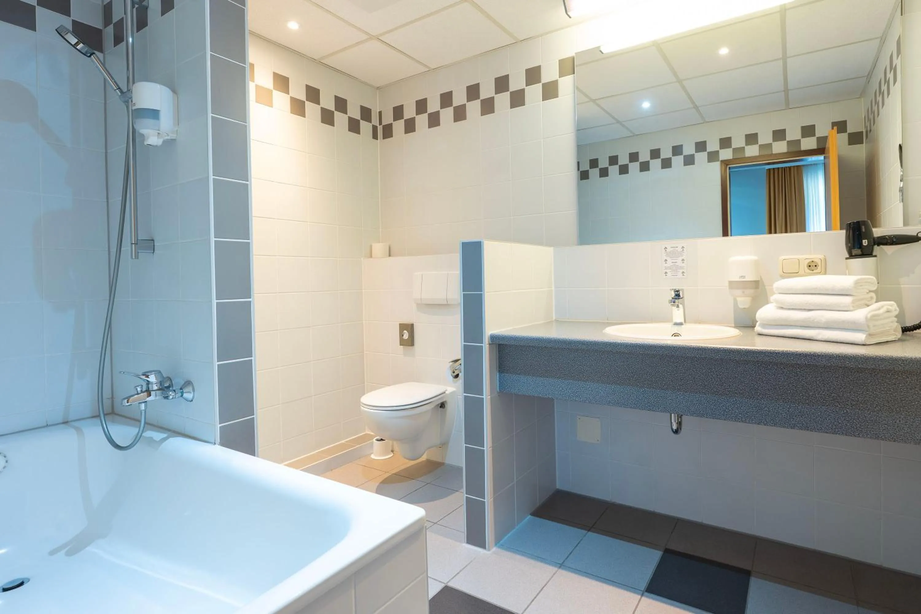 Bathroom in Hotel Strohofer