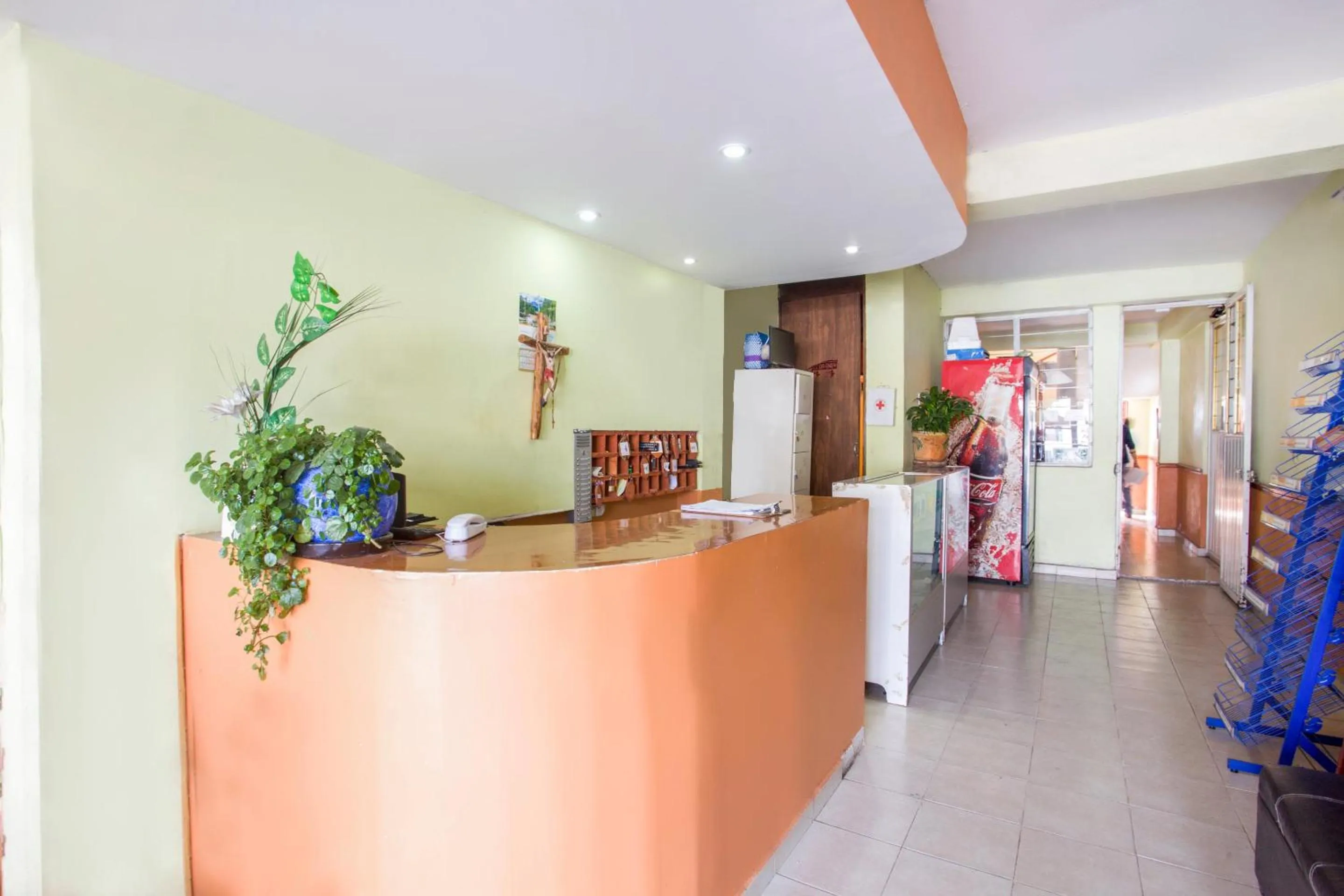 Lobby or reception in OYO Hotel San Agustin