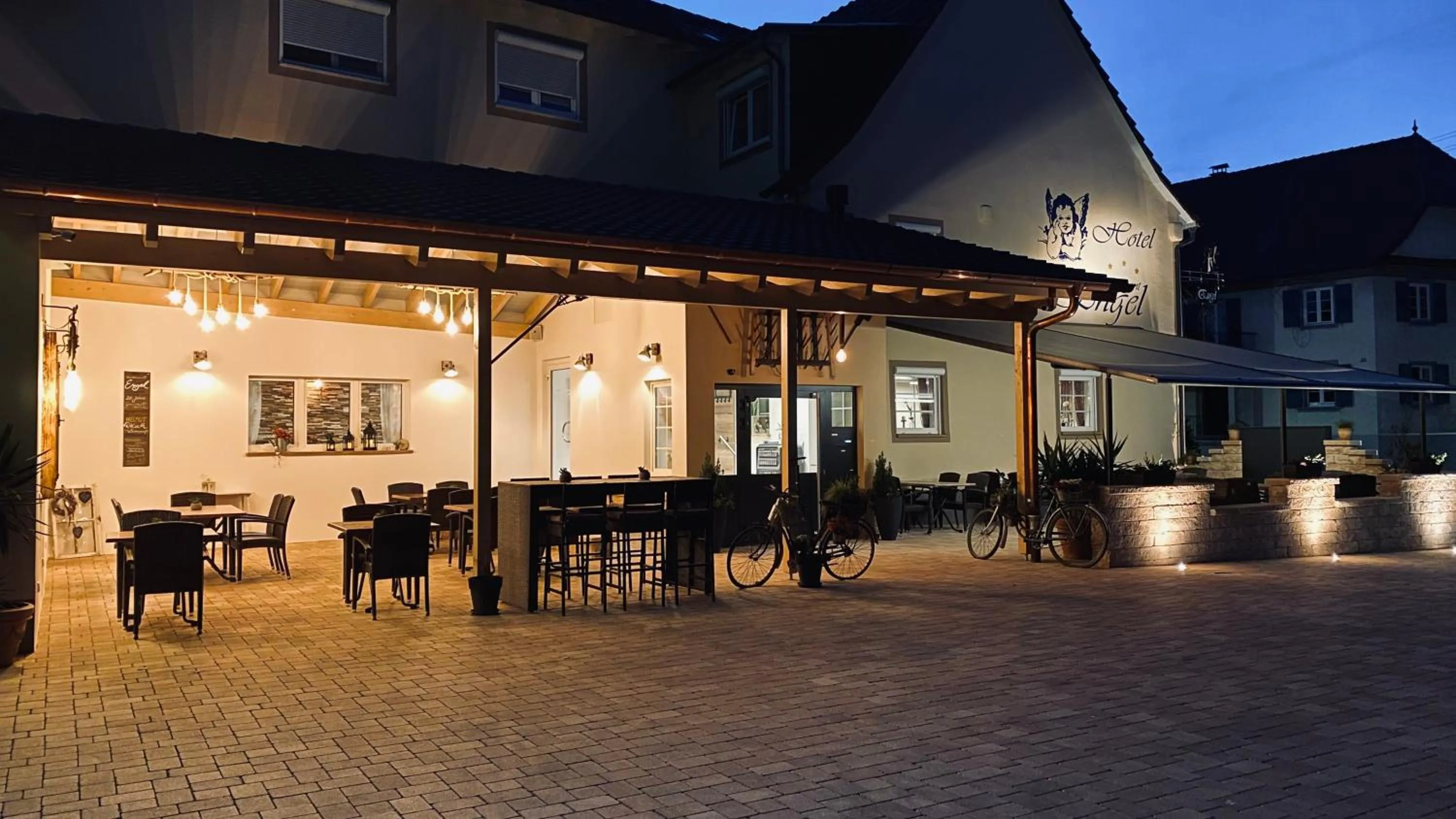 Patio in Hotel Engel