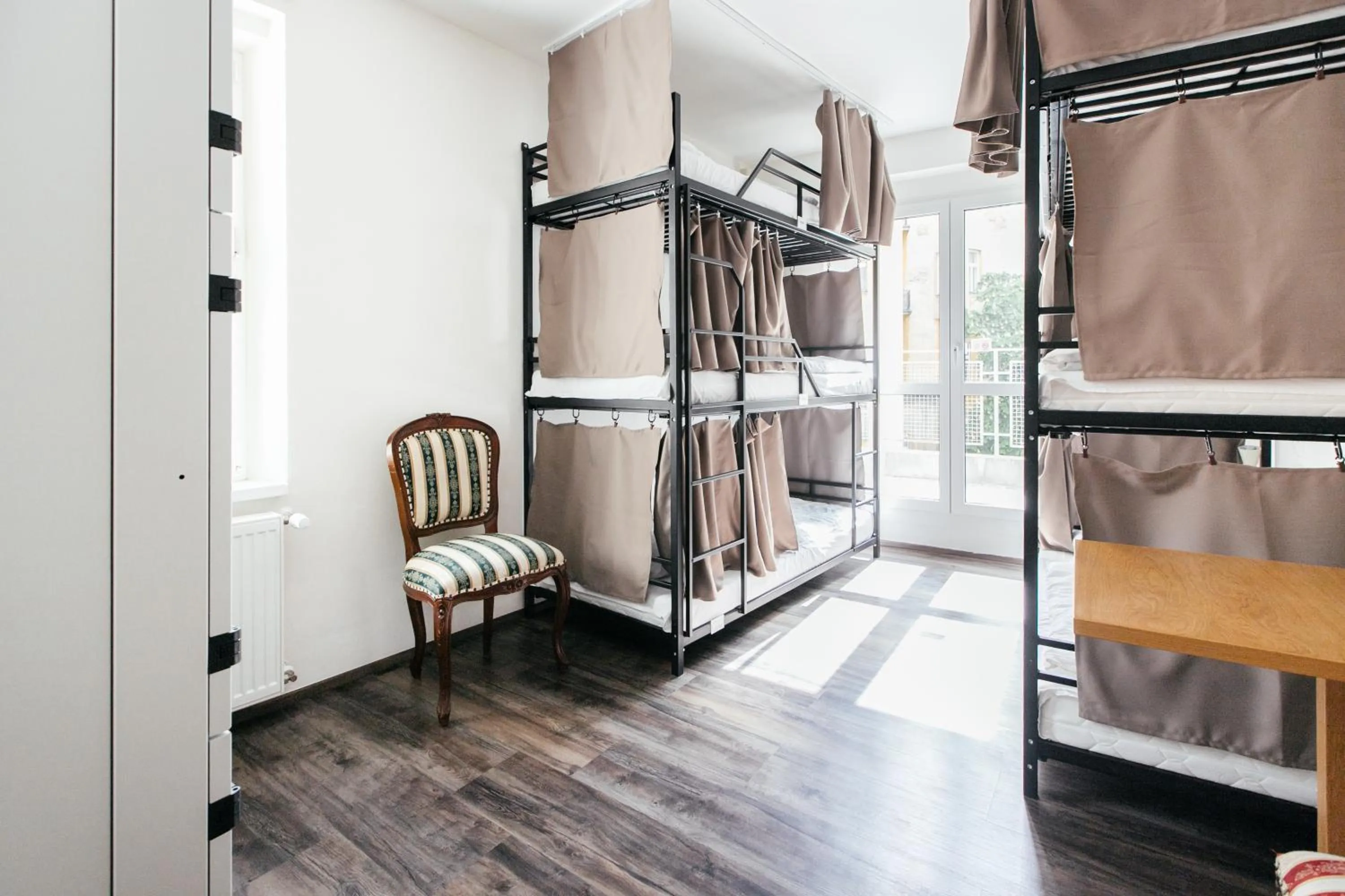 Bedroom, Bed in Hostel Mandarinka