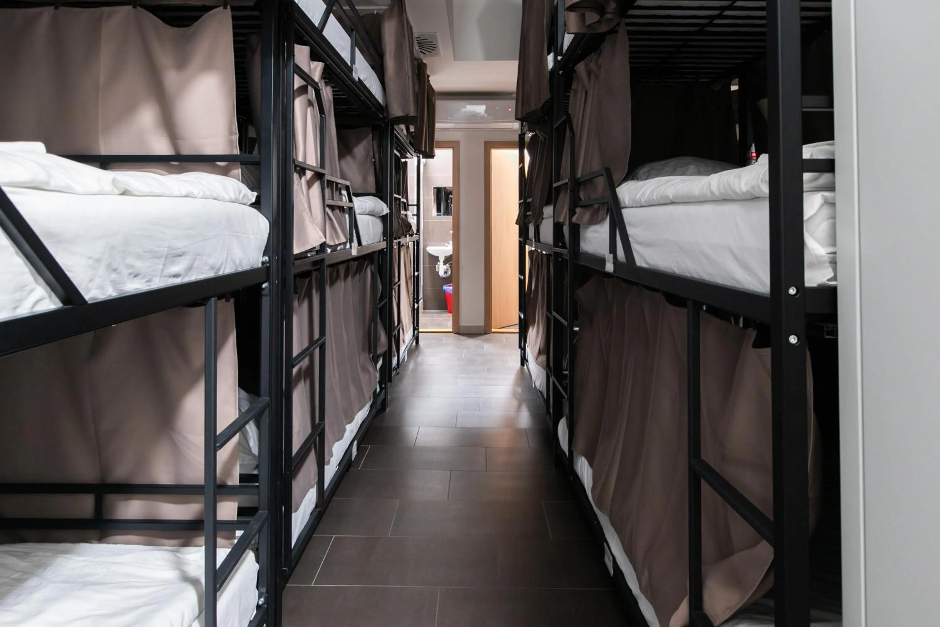 Bedroom, Bed in Hostel Mandarinka