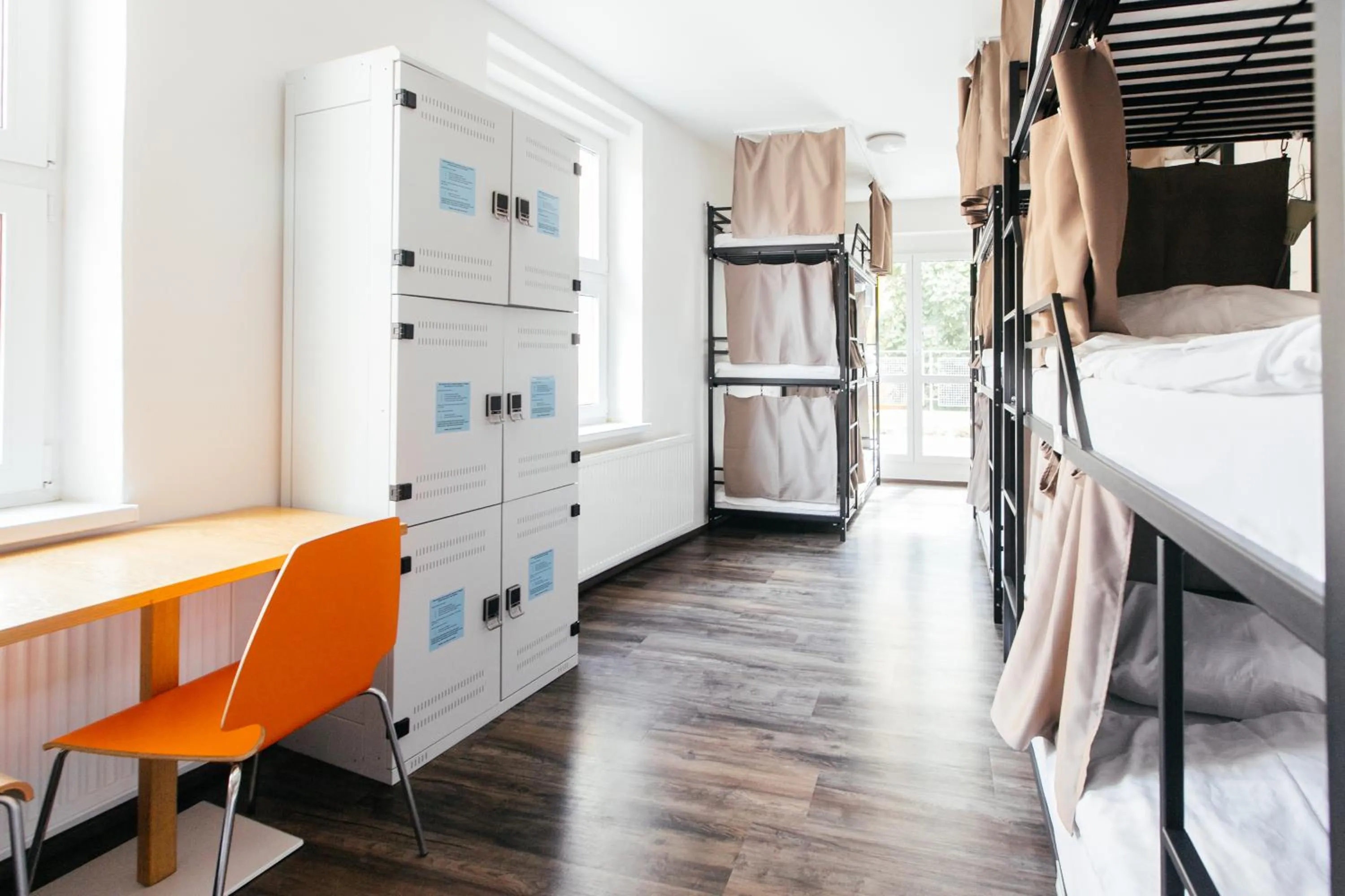 Bedroom, Bed in Hostel Mandarinka