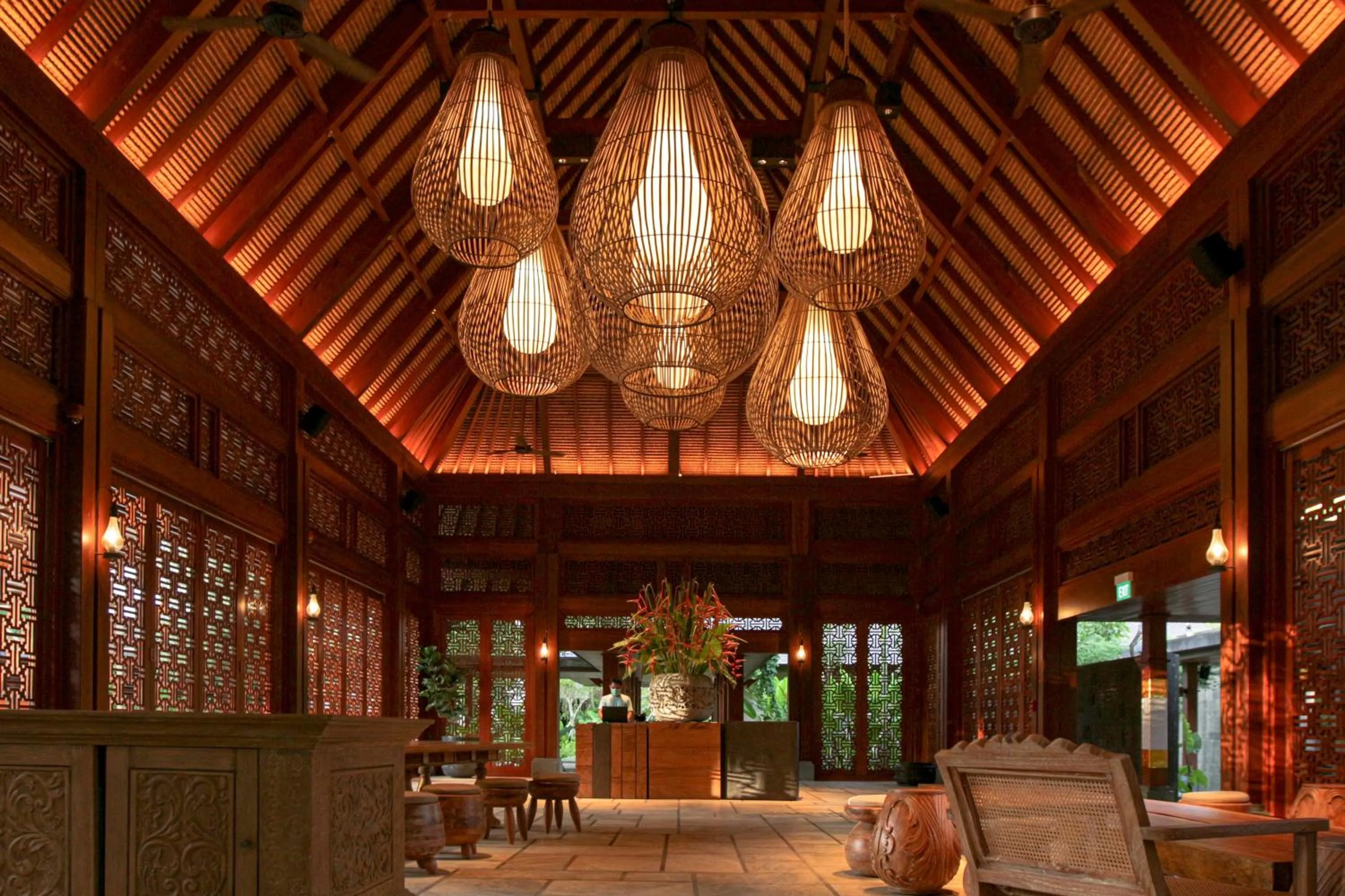 Lobby or reception in Andaz Bali, By Hyatt