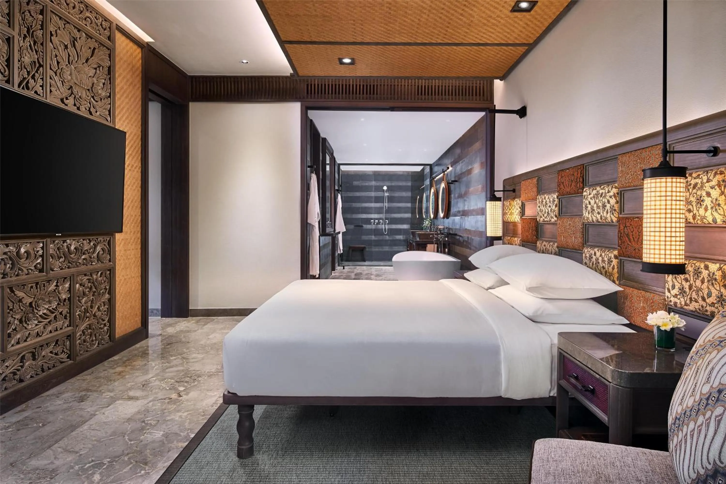 Photo of the whole room, Bed in Andaz Bali, By Hyatt