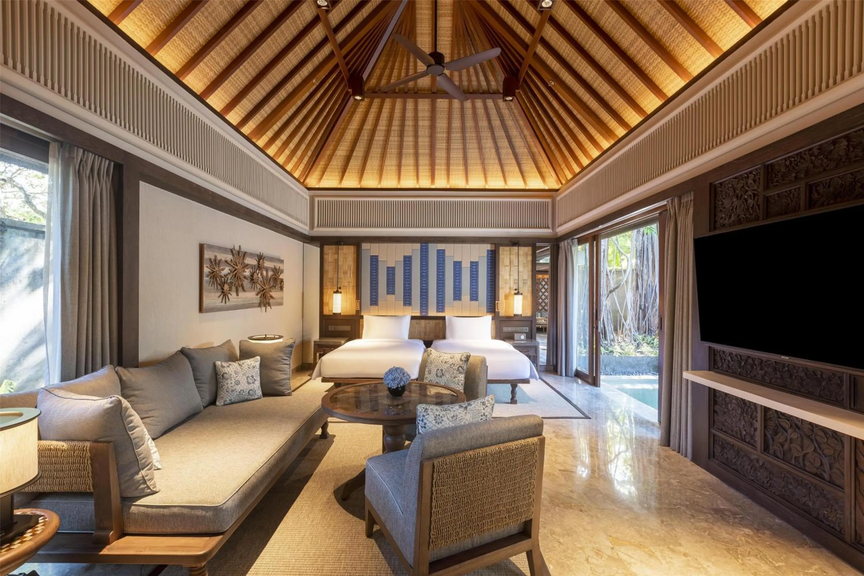 Bedroom, Bed in Andaz Bali, By Hyatt