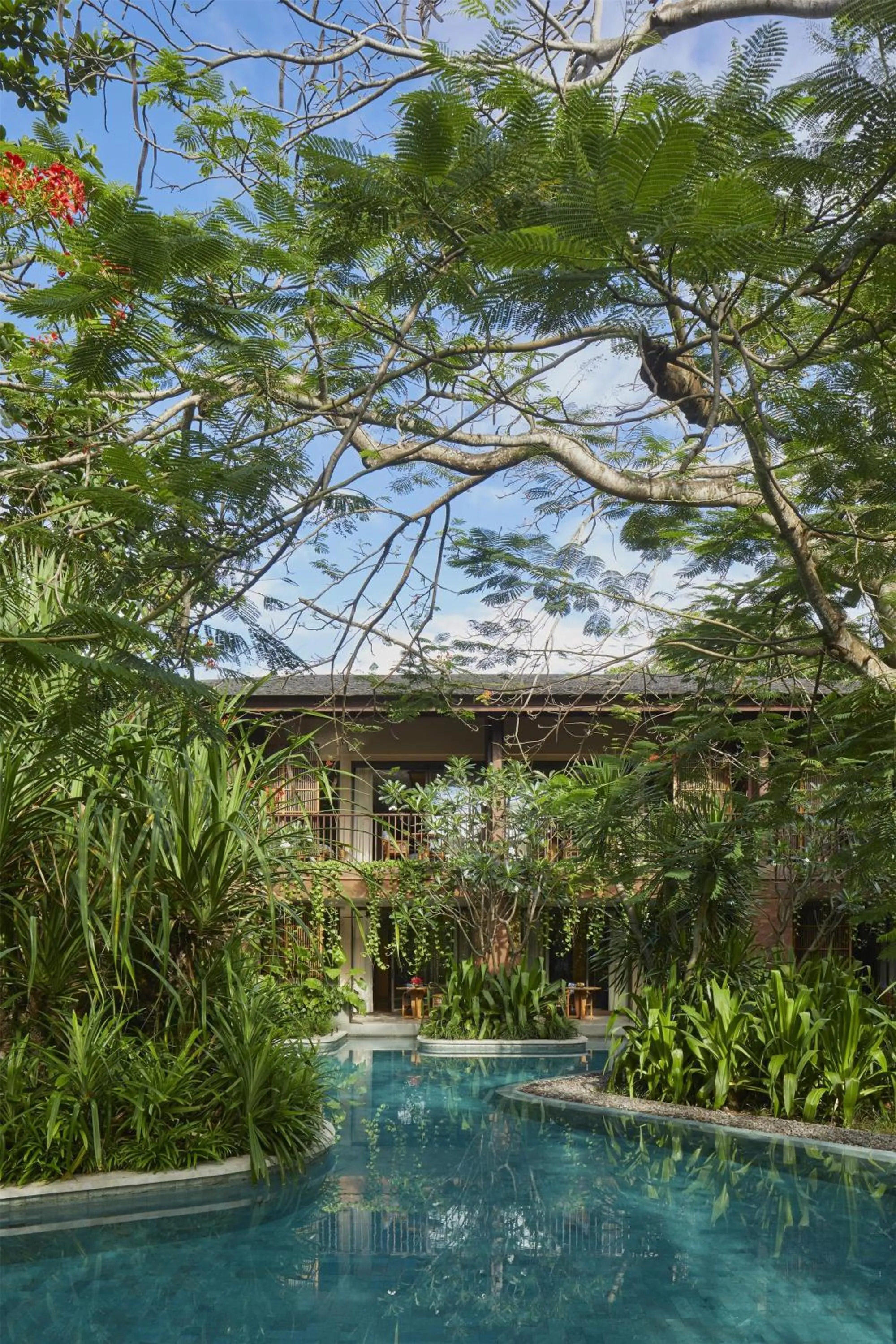 Swimming pool in Andaz Bali, By Hyatt