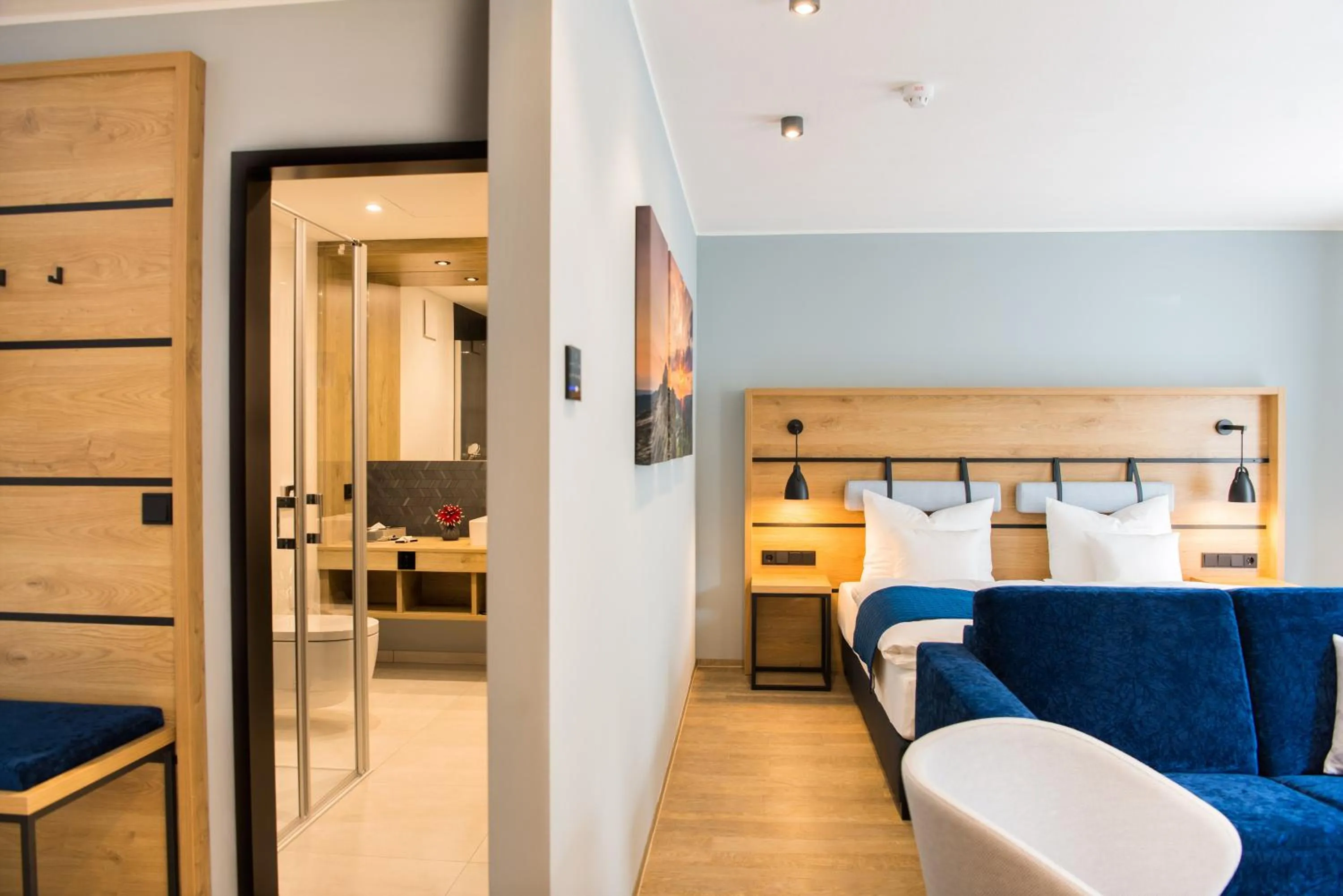 Photo of the whole room, Bed in Aktivhotel Inselsberg