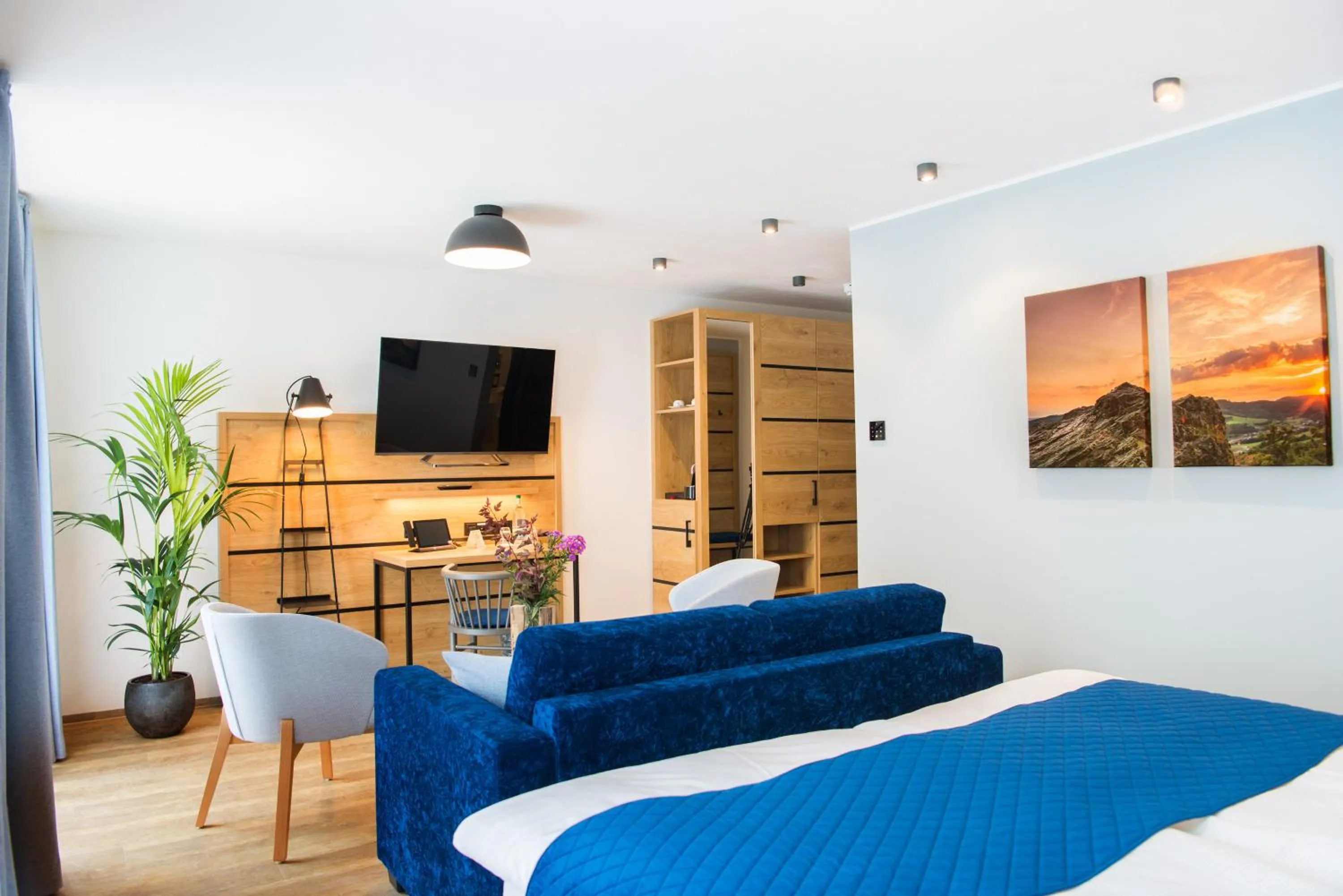 Photo of the whole room, Bed in Aktivhotel Inselsberg