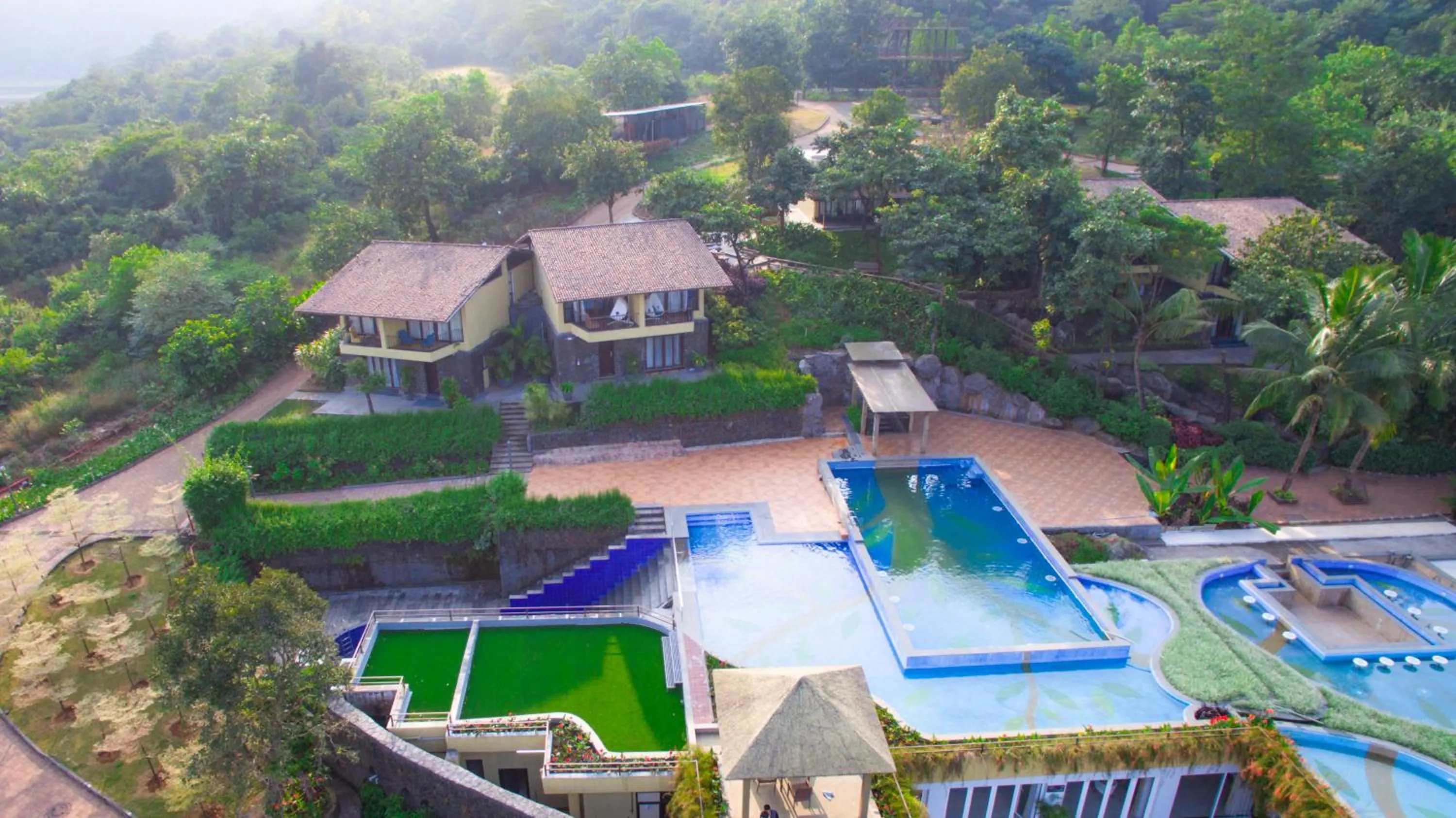 Bird's eye view in Encore A Boutique Resort