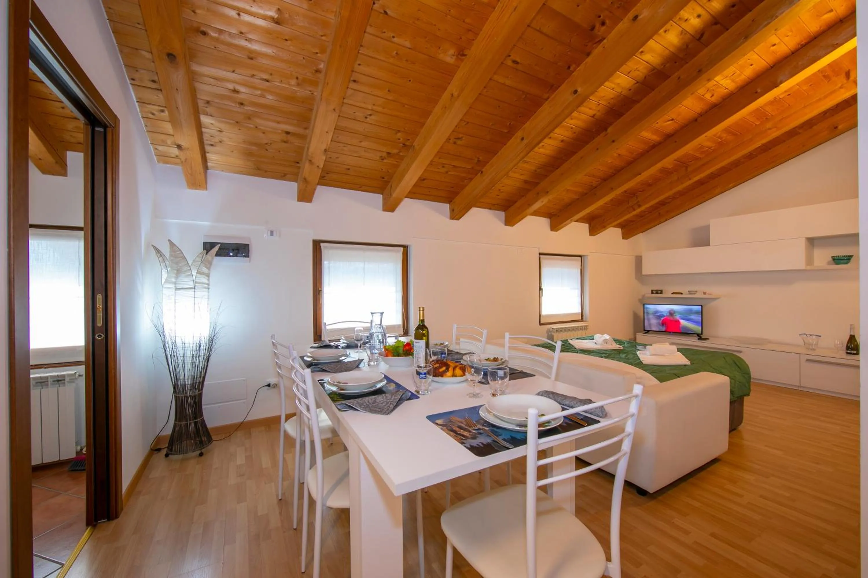 Dining area in Residenza al Ponte