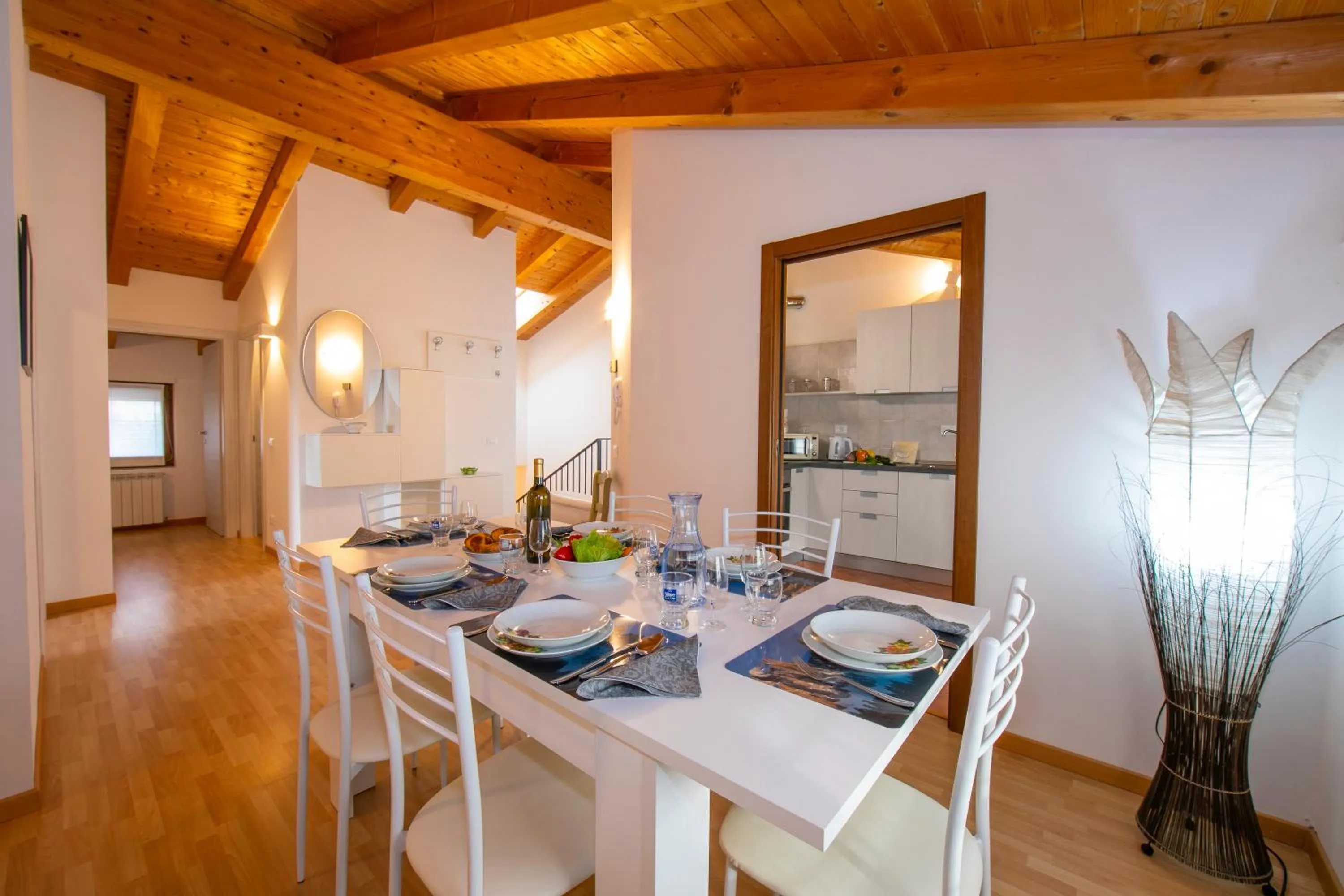 Dining area in Residenza al Ponte
