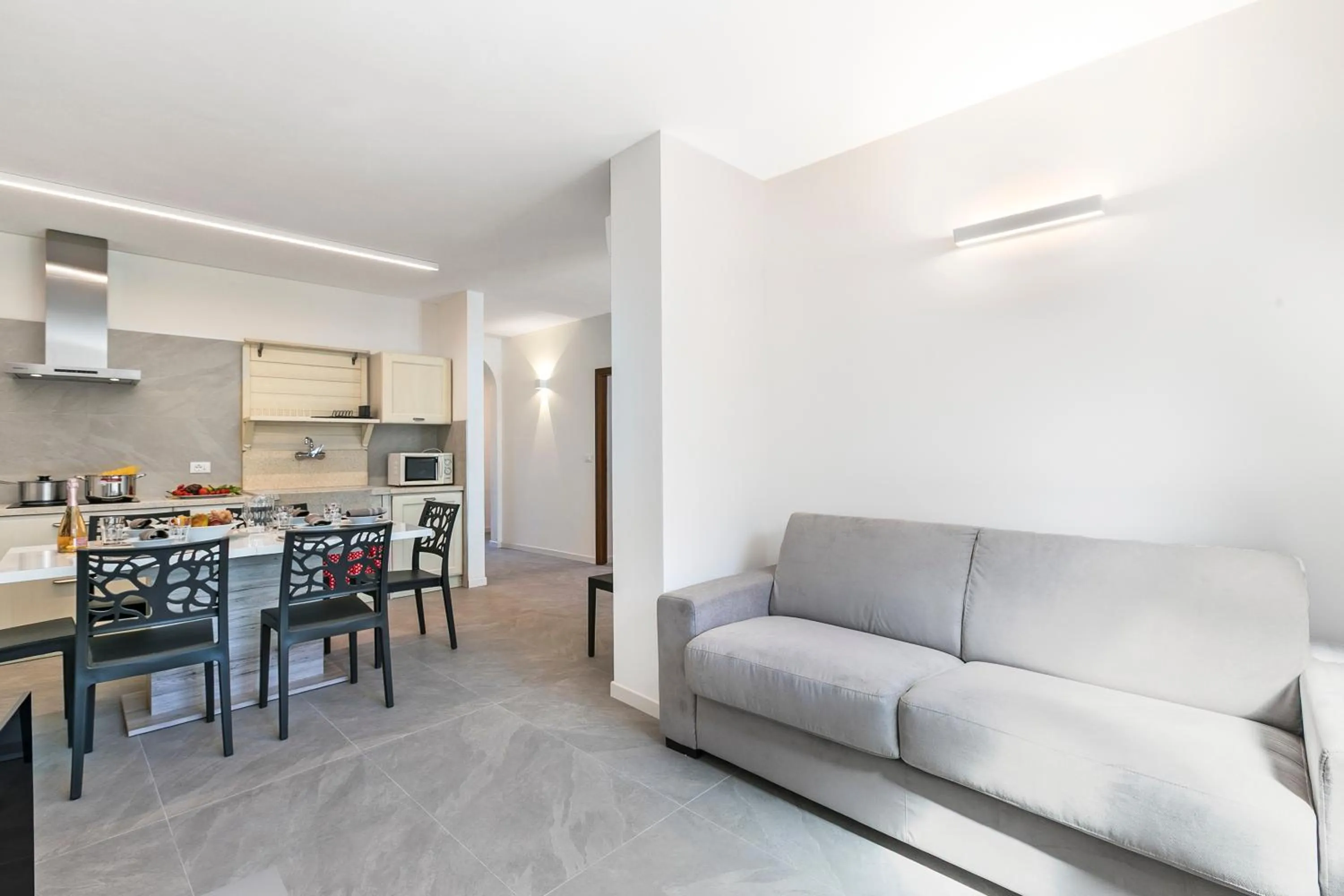 Kitchen or kitchenette in Residenza al Ponte