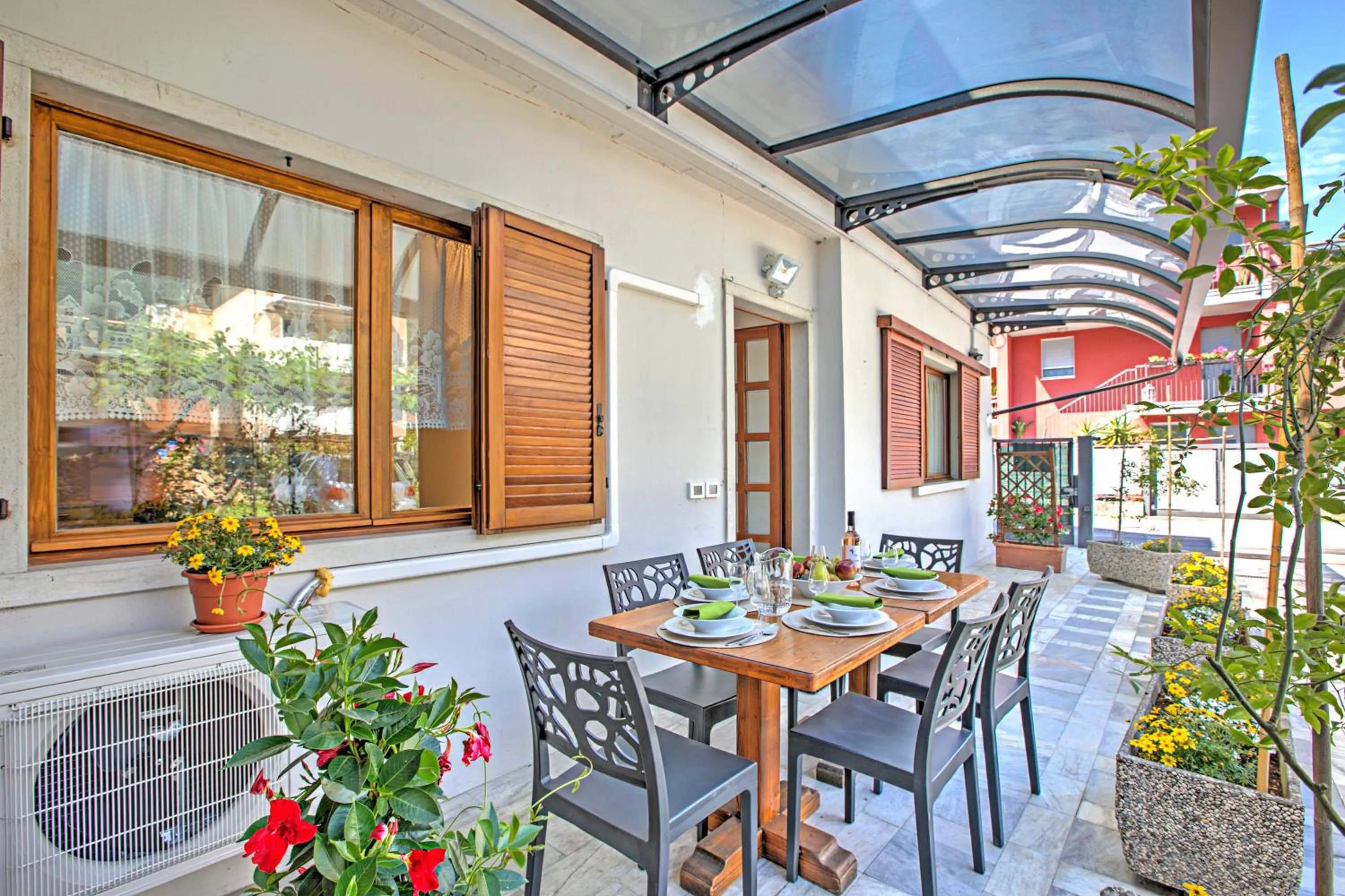Dining area in Residenza al Ponte