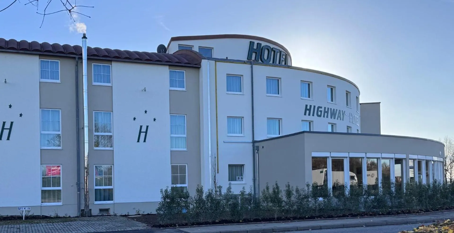 Property building in Highway Hotel