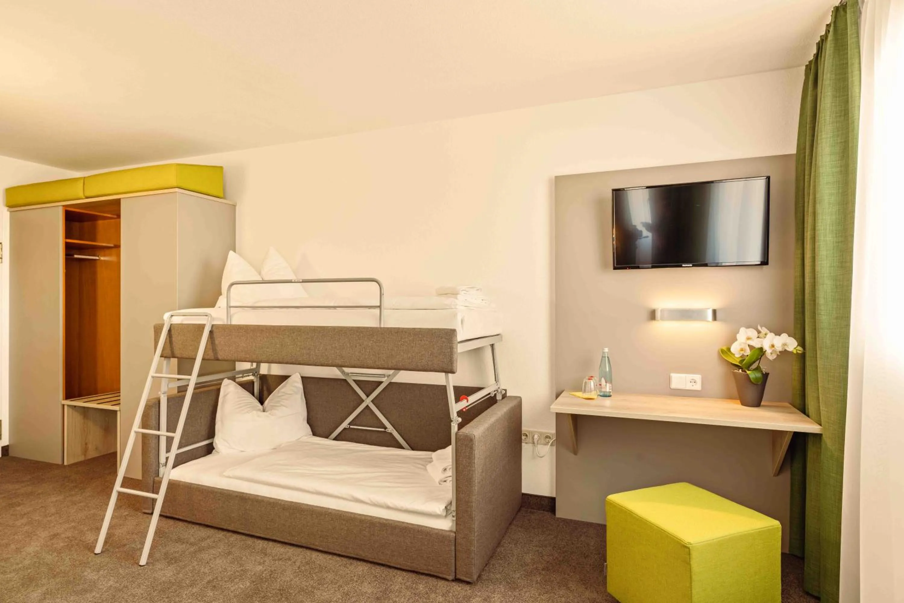 Bed in Highway Hotel