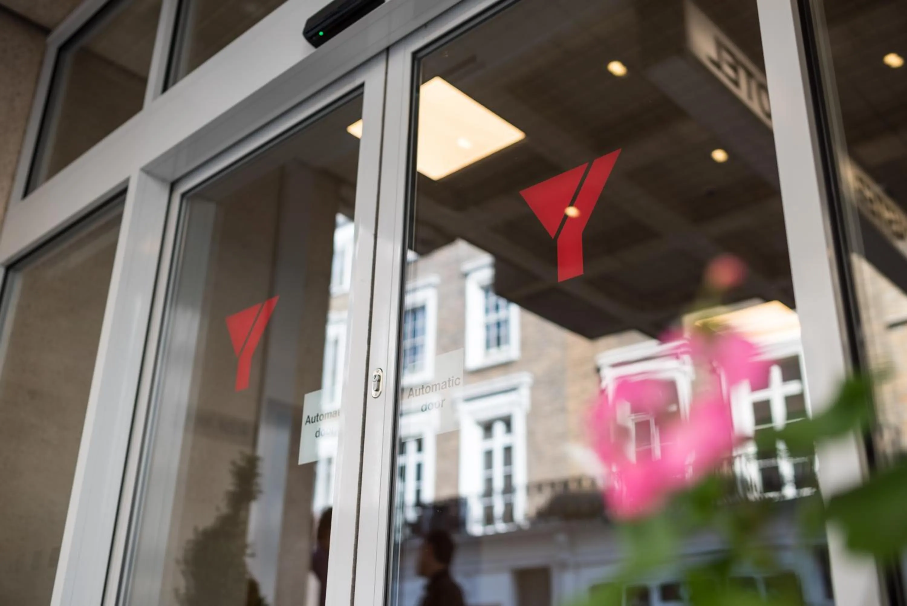 Facade/entrance in Lancaster Hall Hotel