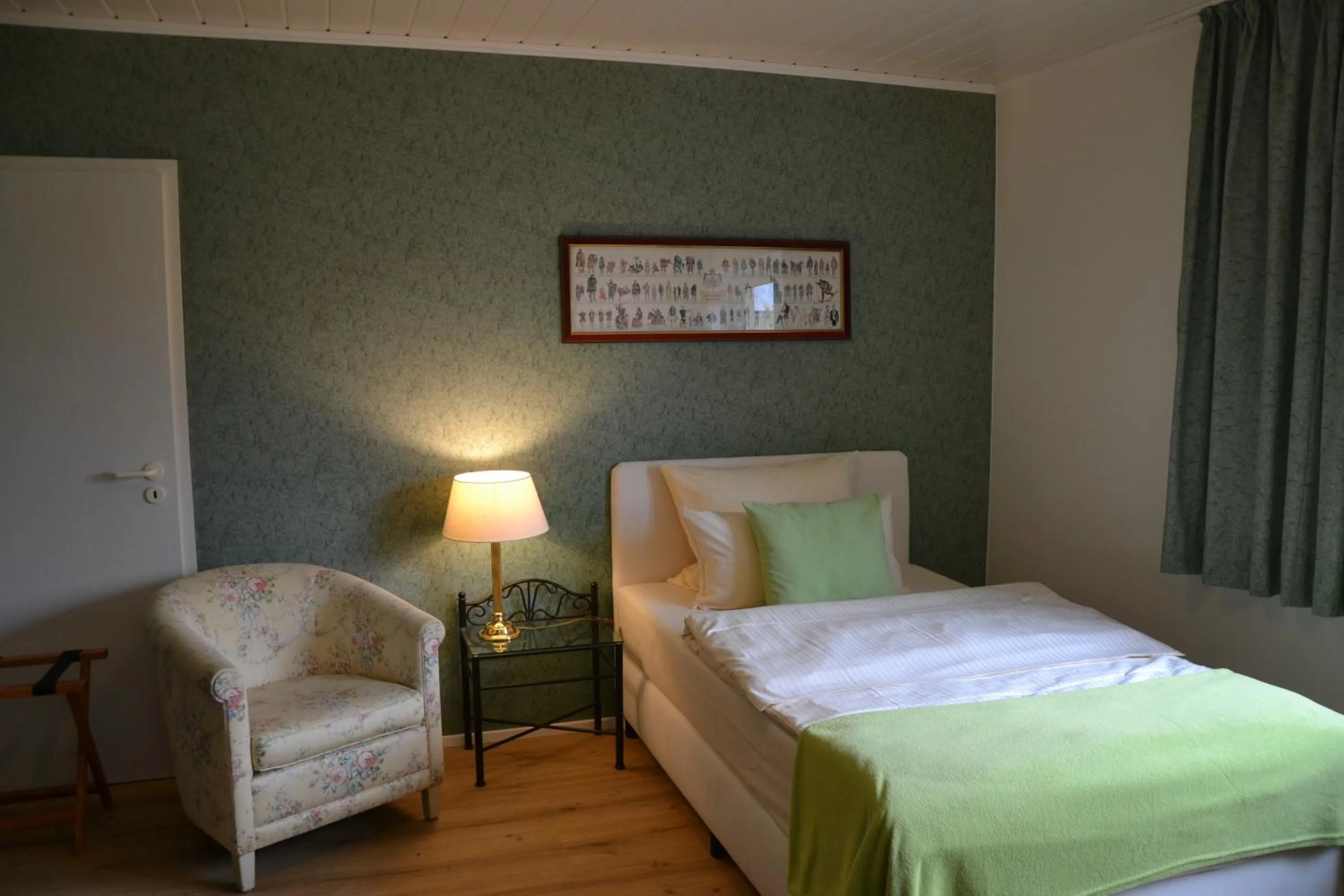 Bed in Christian Gartenhotel