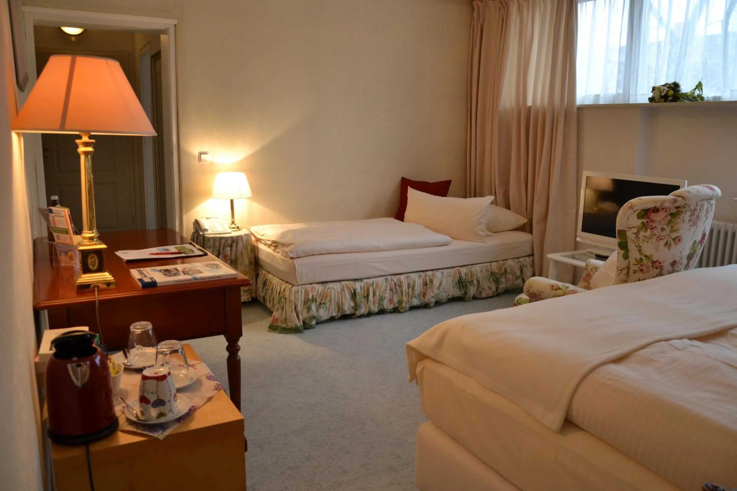 Bed in Christian Gartenhotel