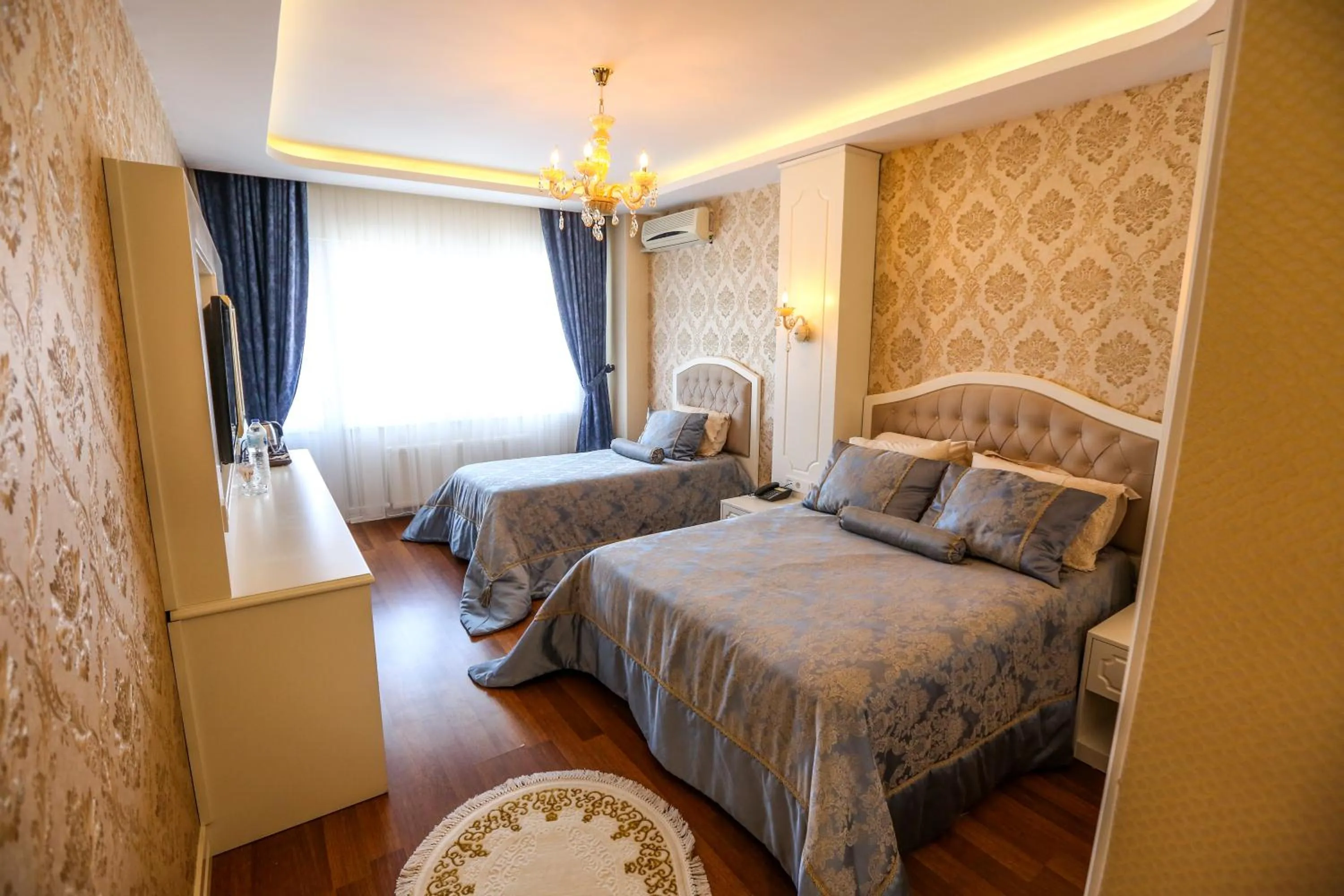Bed in Thermal Saray Hotel & Yalova