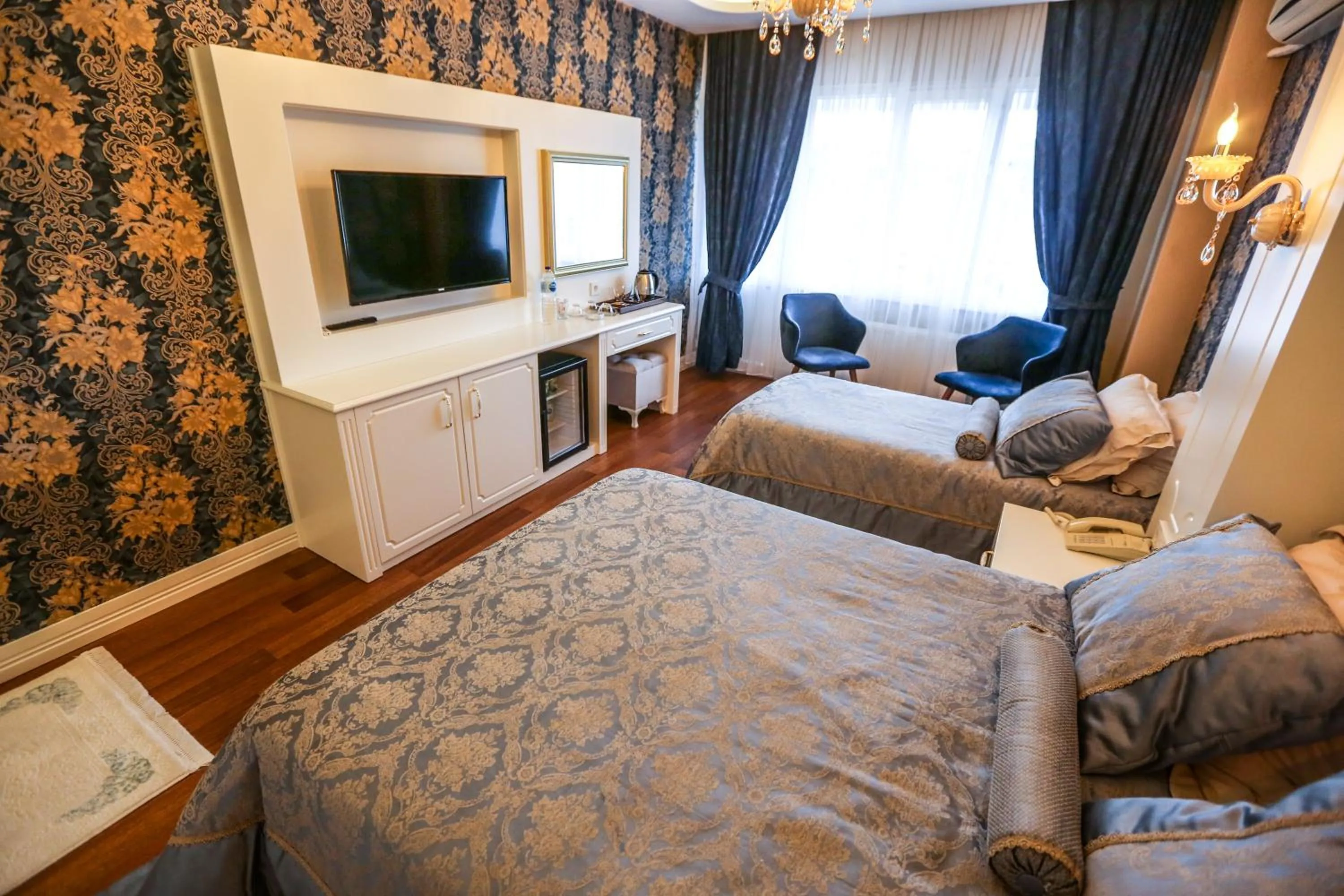Bed in Thermal Saray Hotel & Yalova