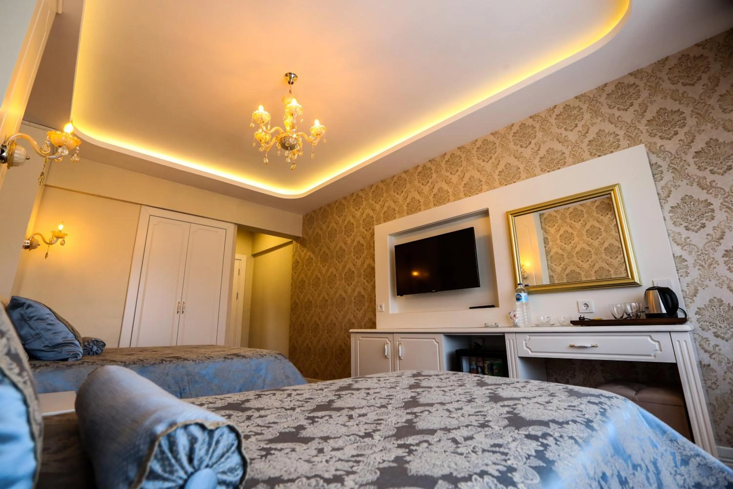 Bed in Thermal Saray Hotel & Yalova