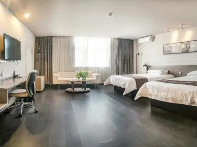 Bed in Jinjiang Inn Select Qiaosinan Metro Station, Hangzhou