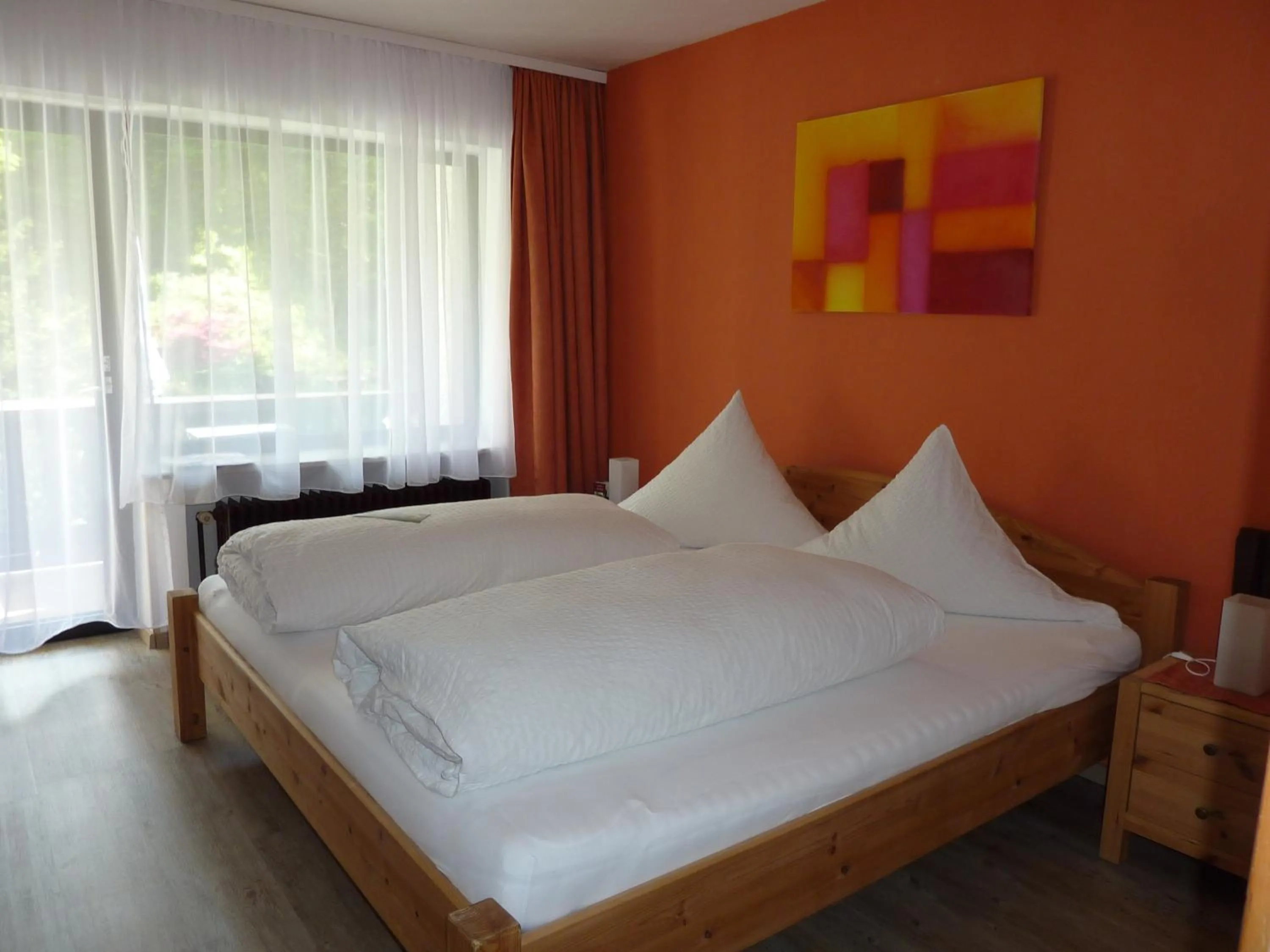 Day, Bed in Landhaus Am Forst